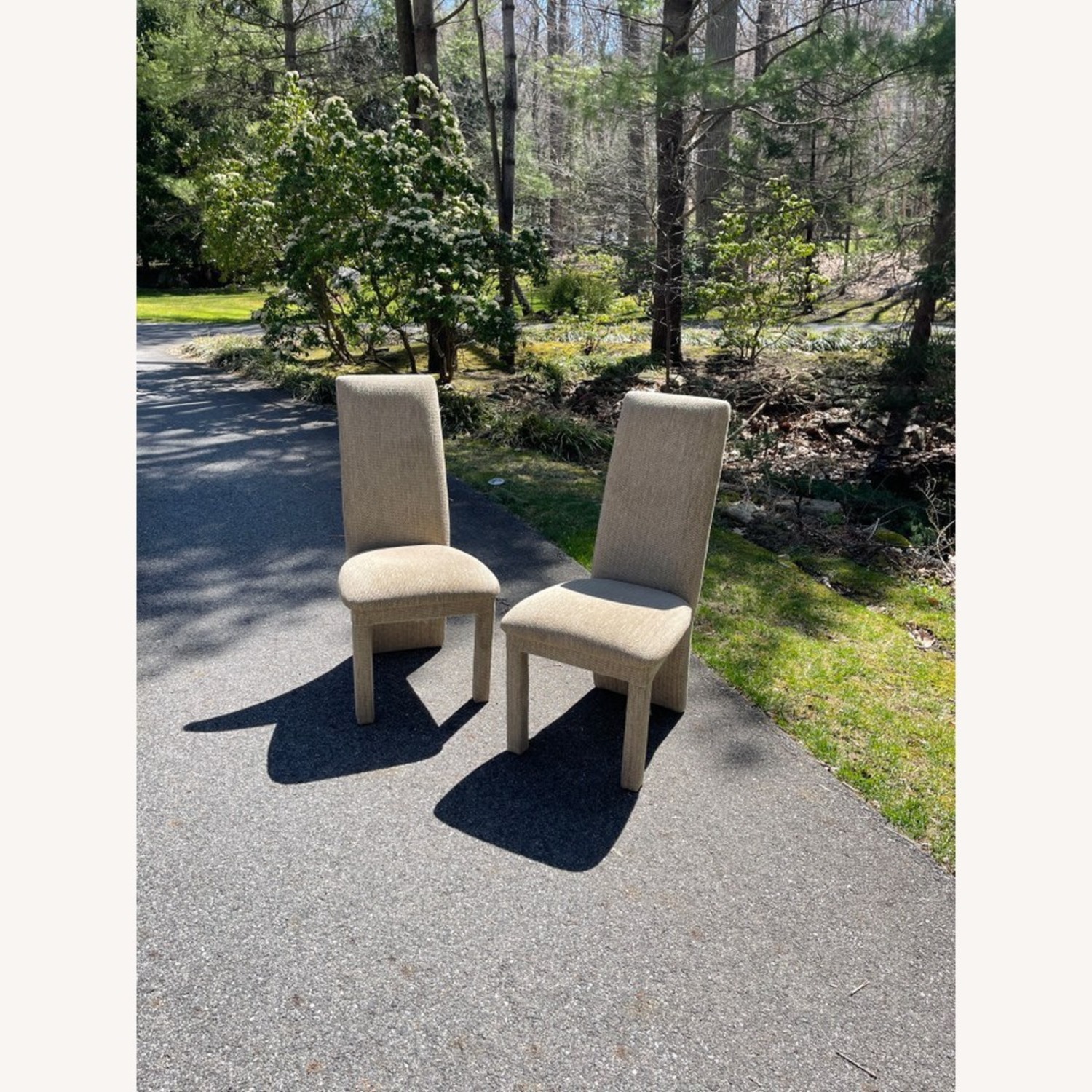 Vintage Milo Baughman Upholstered Dining Chairs - image-4