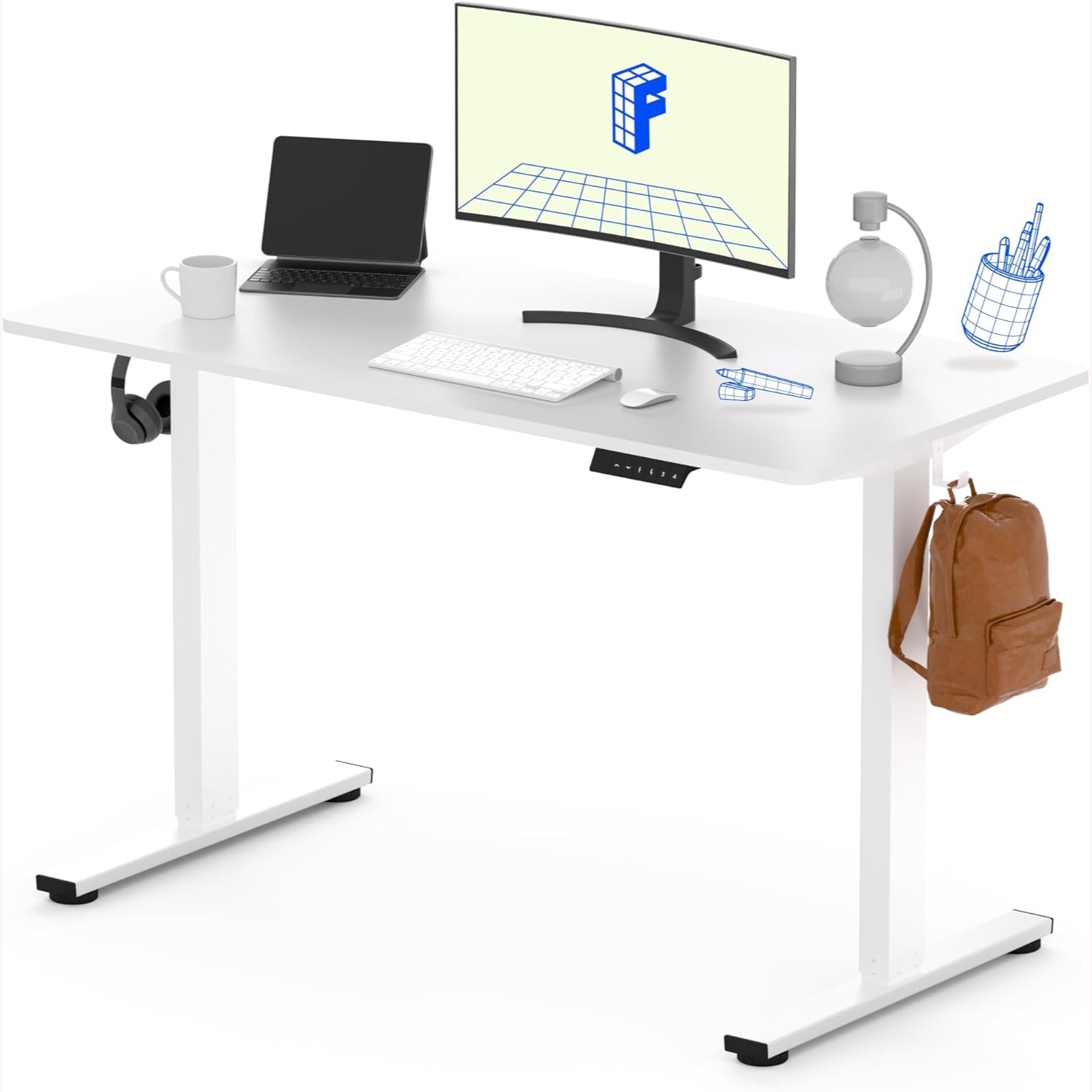 FLEXISPOT White Standing Desk  - image-2