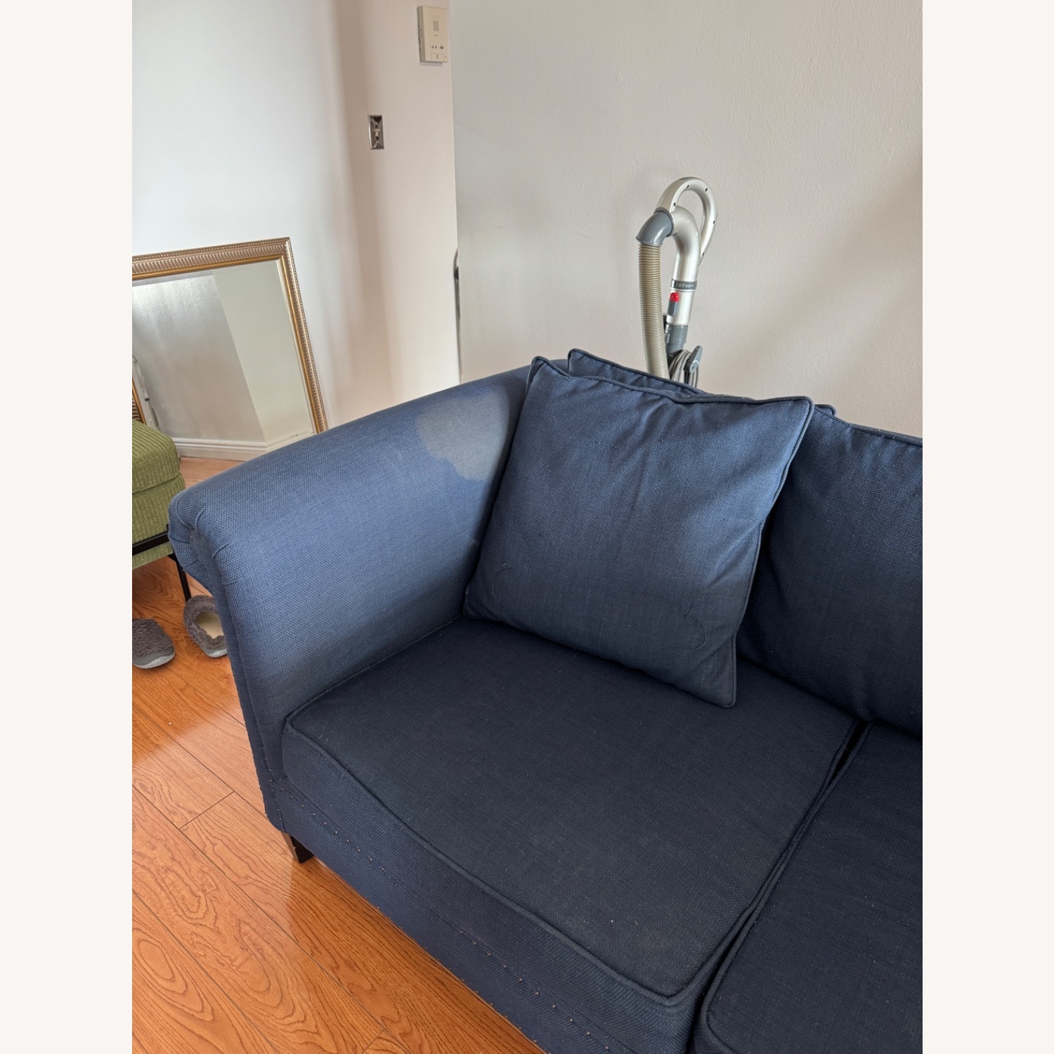 Crate & Barrel Loveseat Couch - image-4