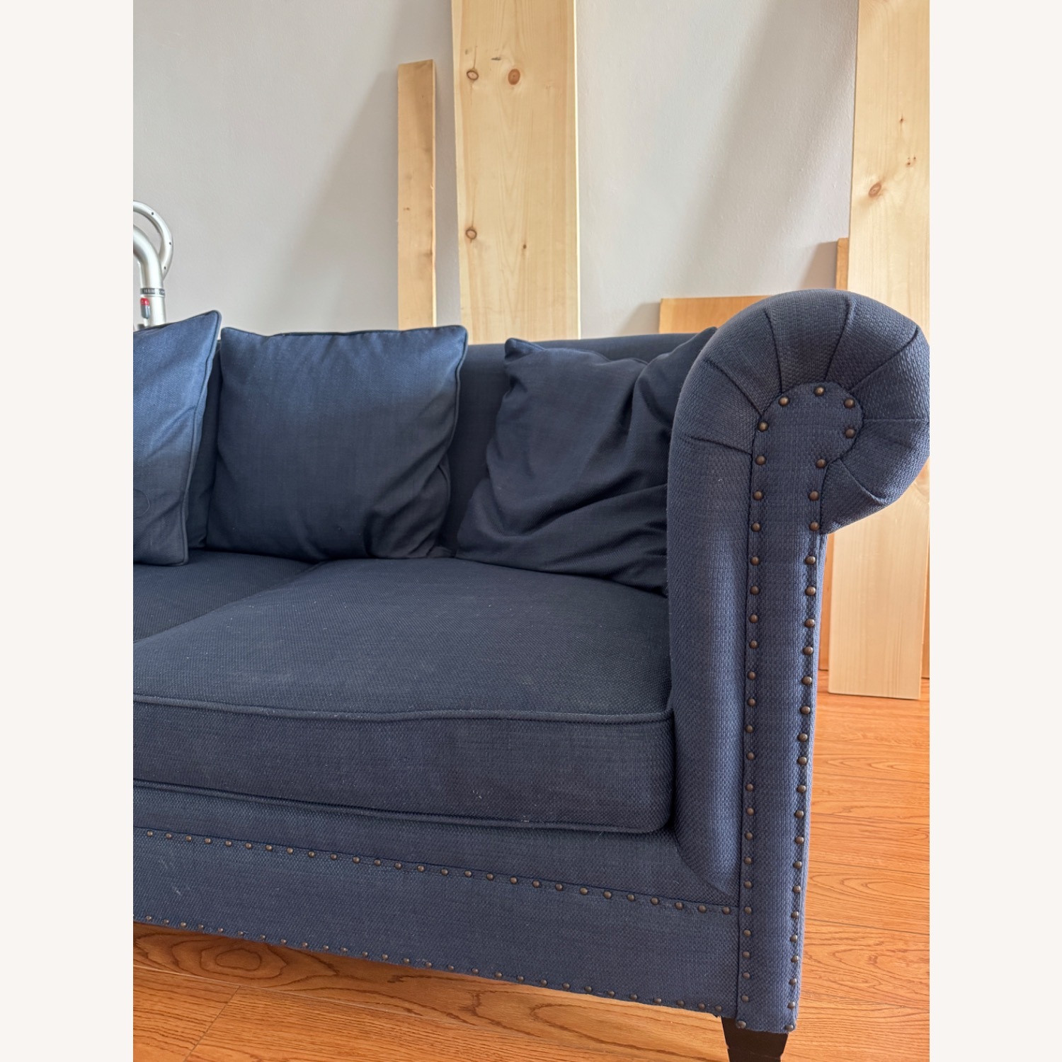 Crate & Barrel Loveseat Couch - image-3