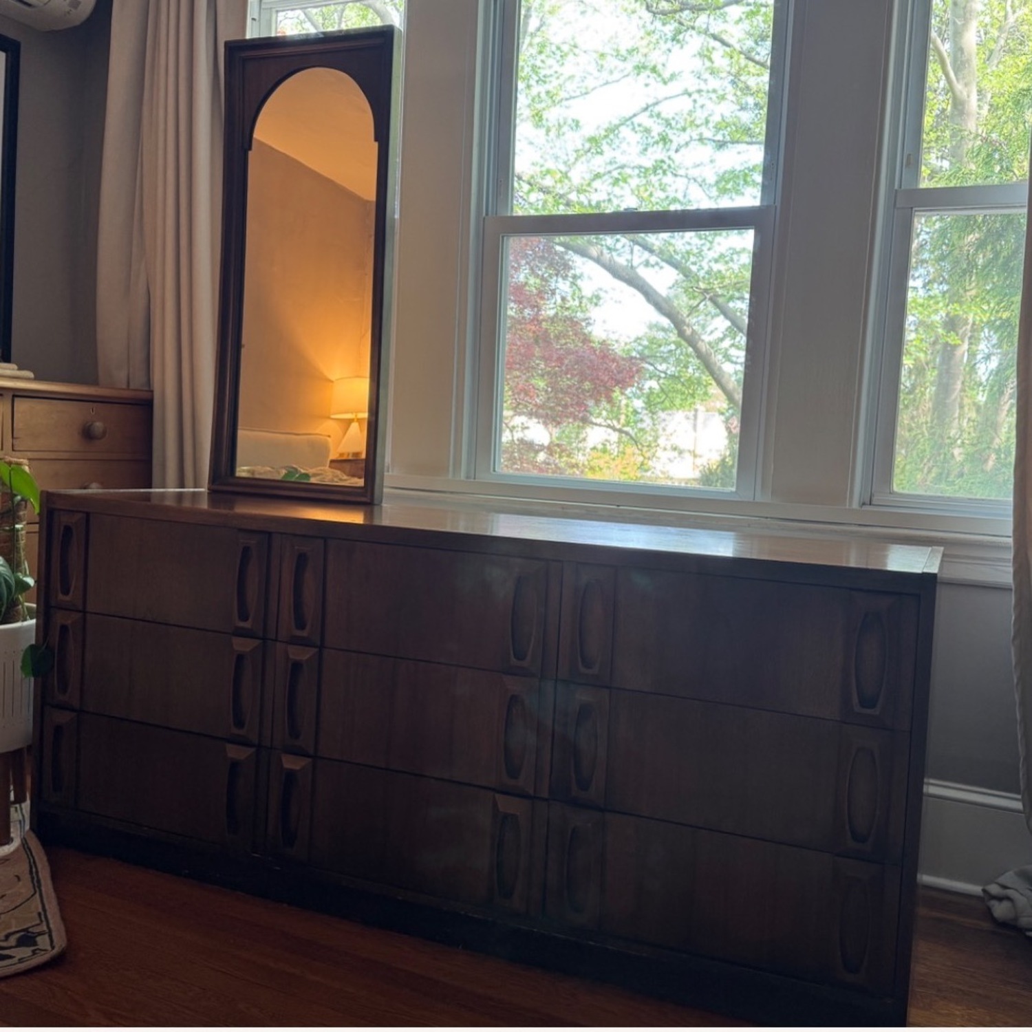 Mid Century Modern Walnut Dresser - image-1