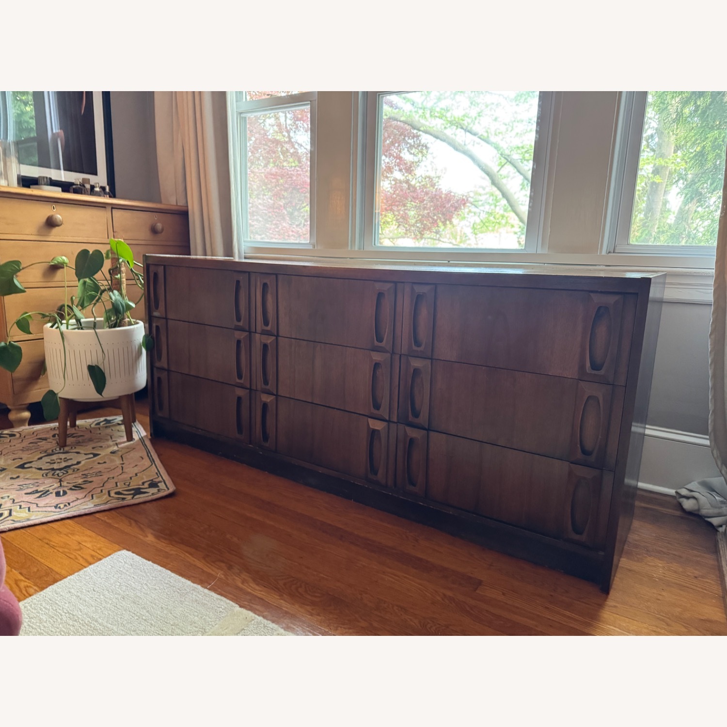 Mid Century Modern Walnut Dresser - image-2