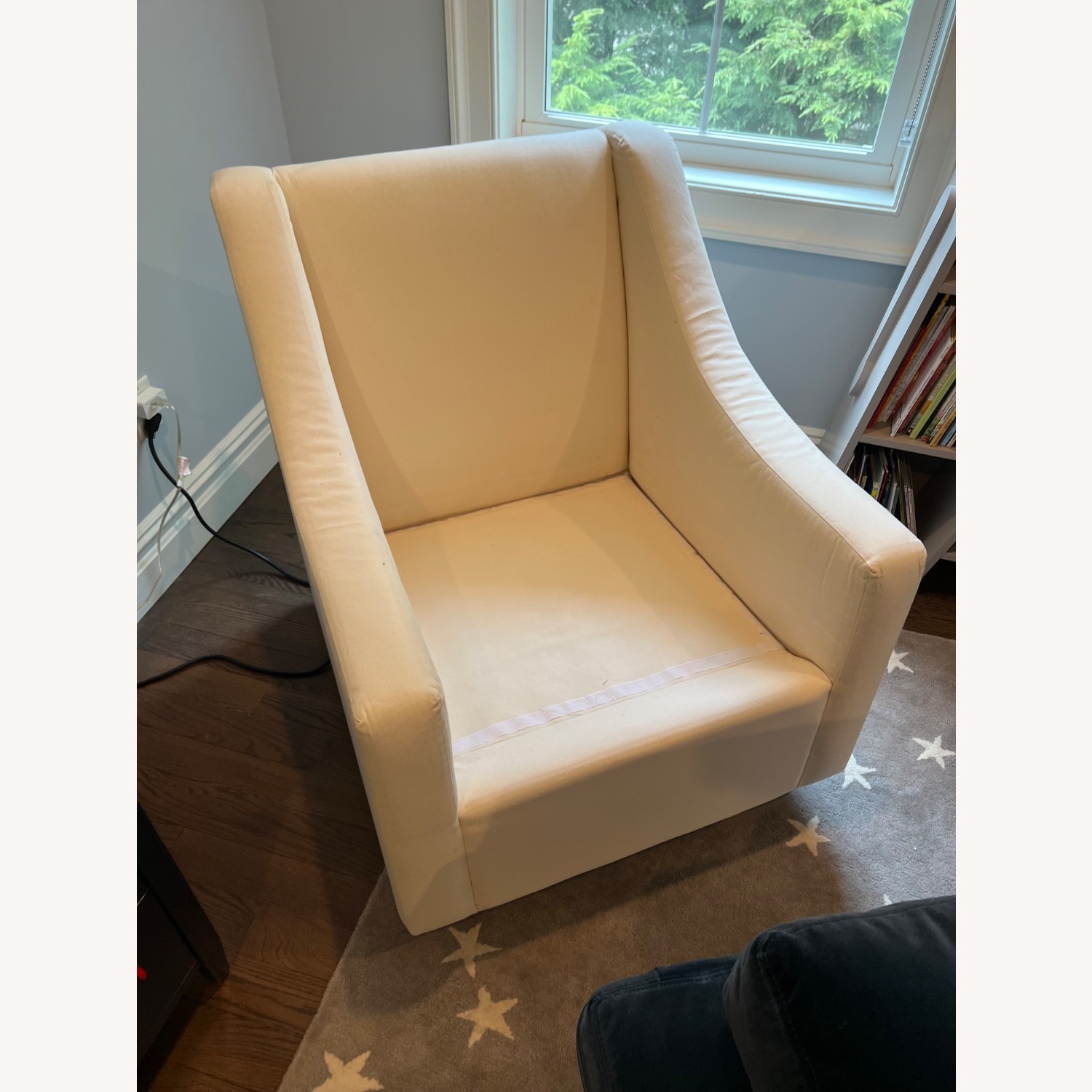 RH Classic Slope Glider + Ottoman - image-6