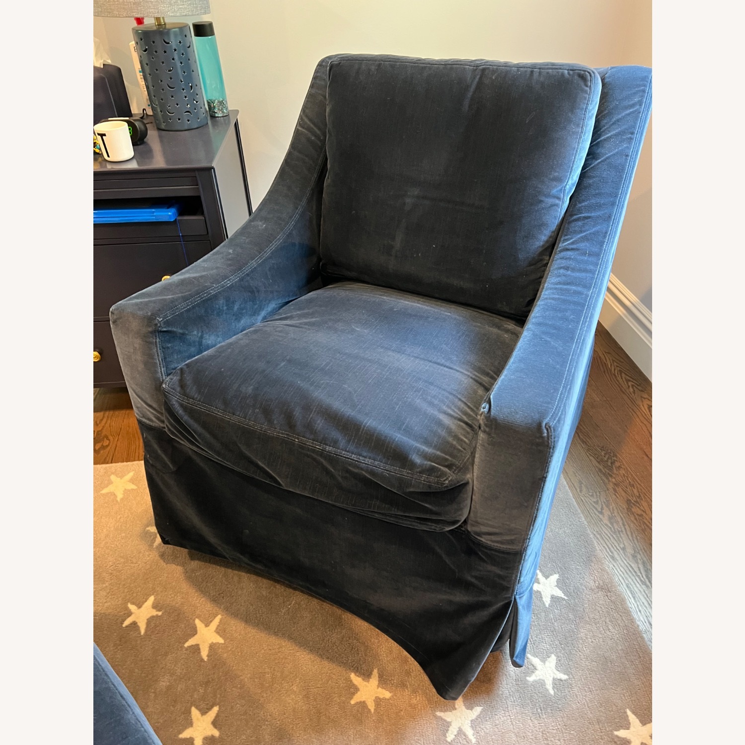 RH Classic Slope Glider + Ottoman - image-2