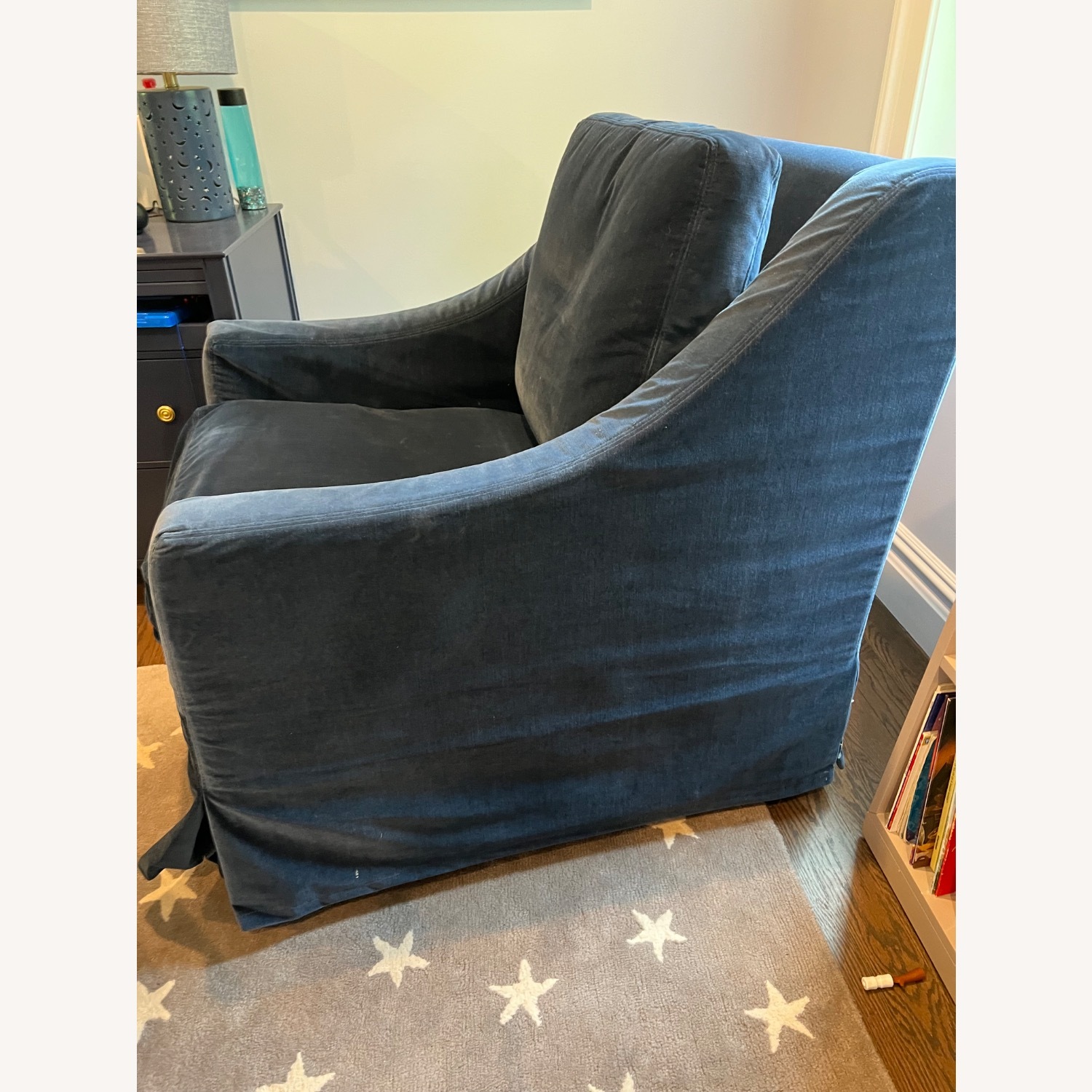 RH Classic Slope Glider + Ottoman - image-3