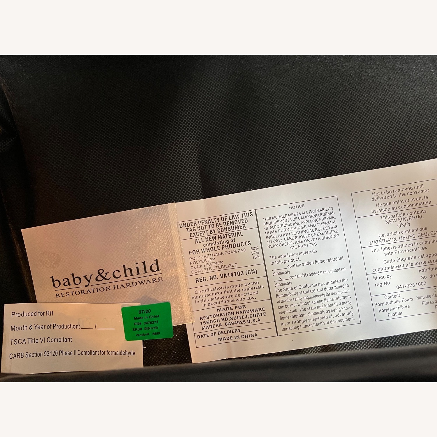 RH Classic Slope Glider + Ottoman - image-4