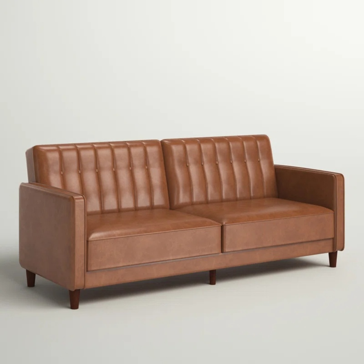 Seylow 81.5'' Faux Leather Convertible Sofa - image-5