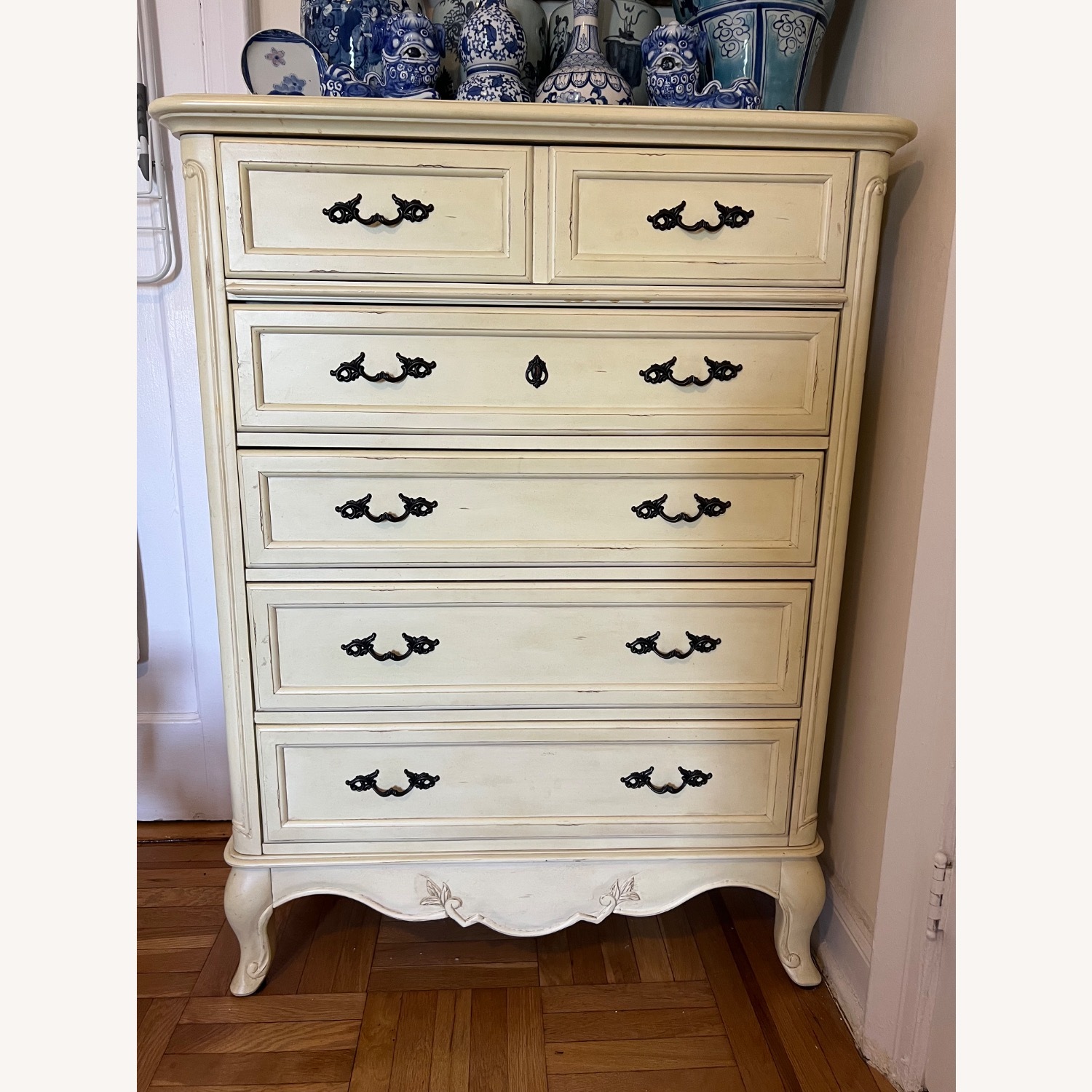French-Style Shabby Chic Dresser Chest - image-3