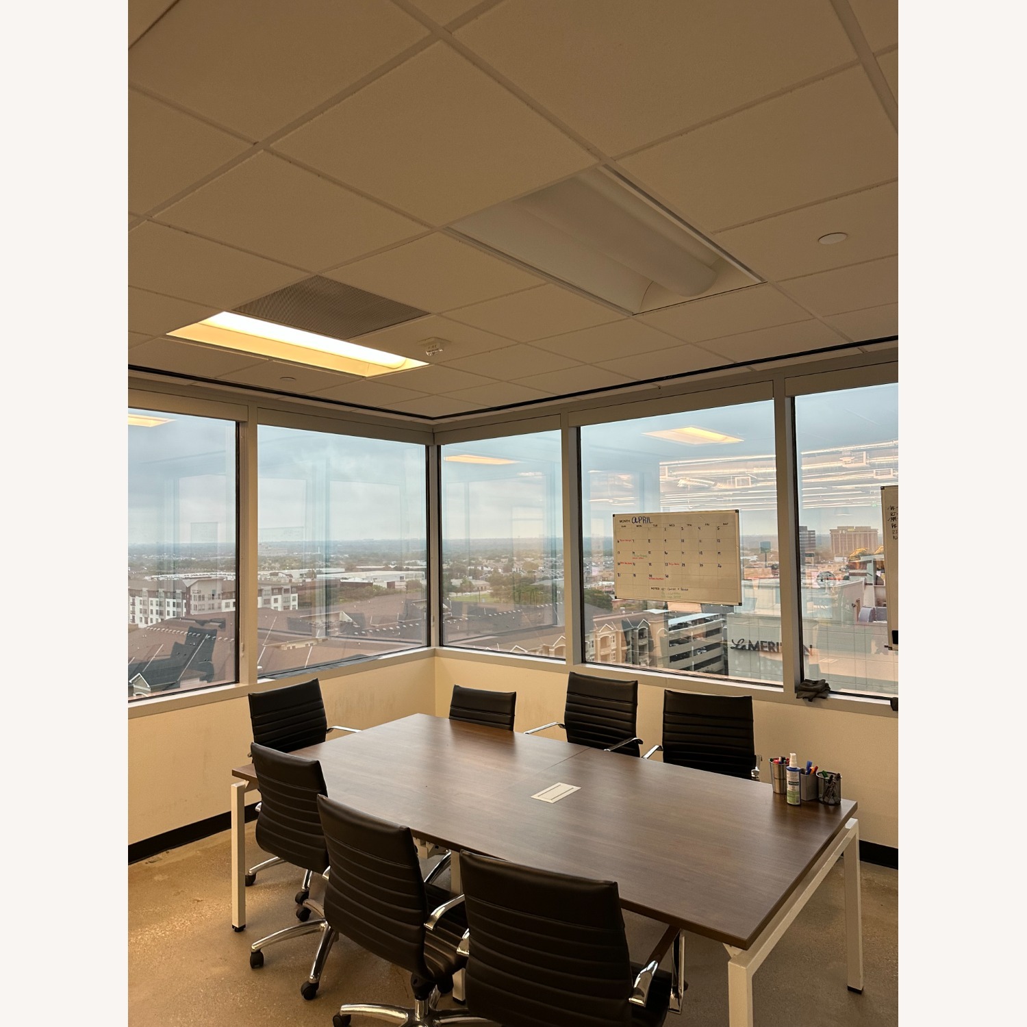 Large Office Table W Power  - image-1