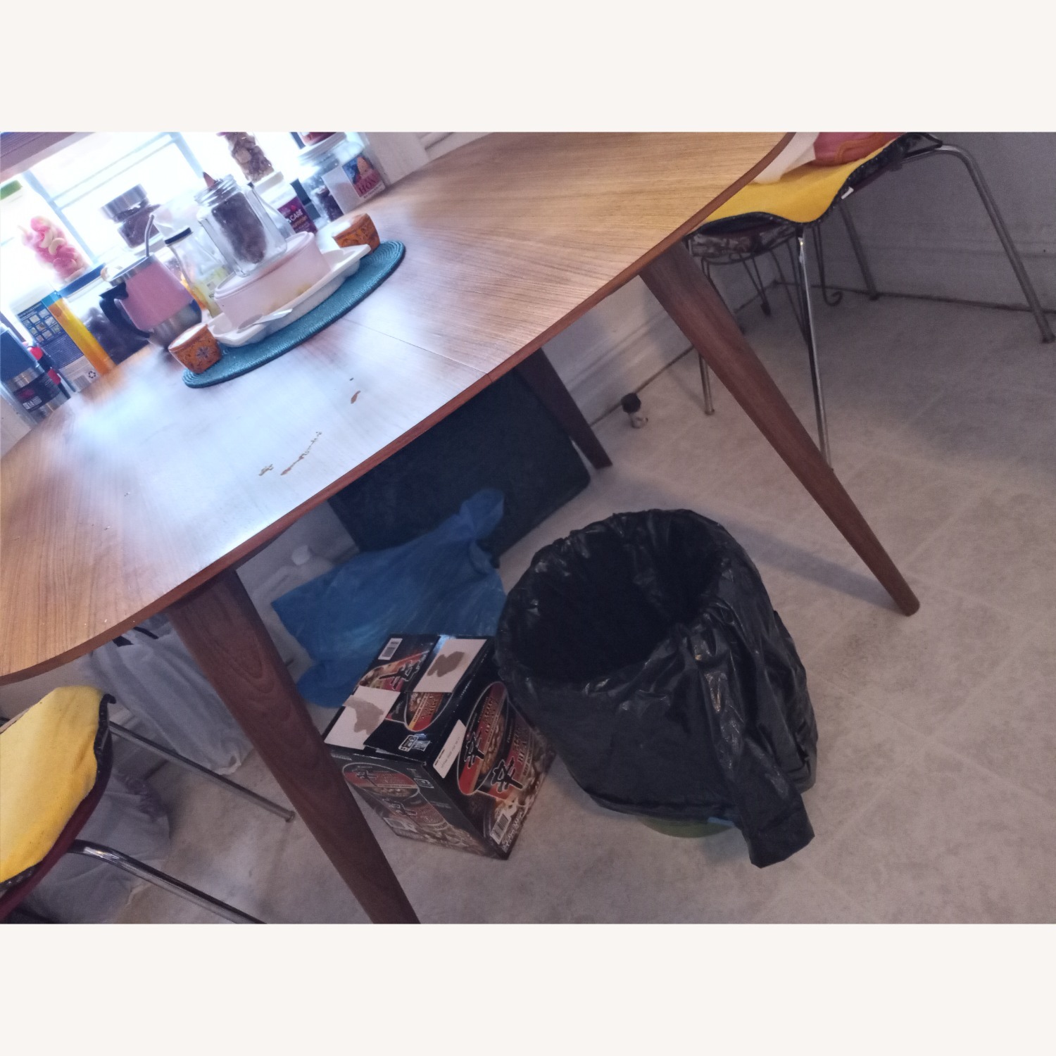  Mathew Hilton, Brown Wood with Leaf Seats 6 - image-2