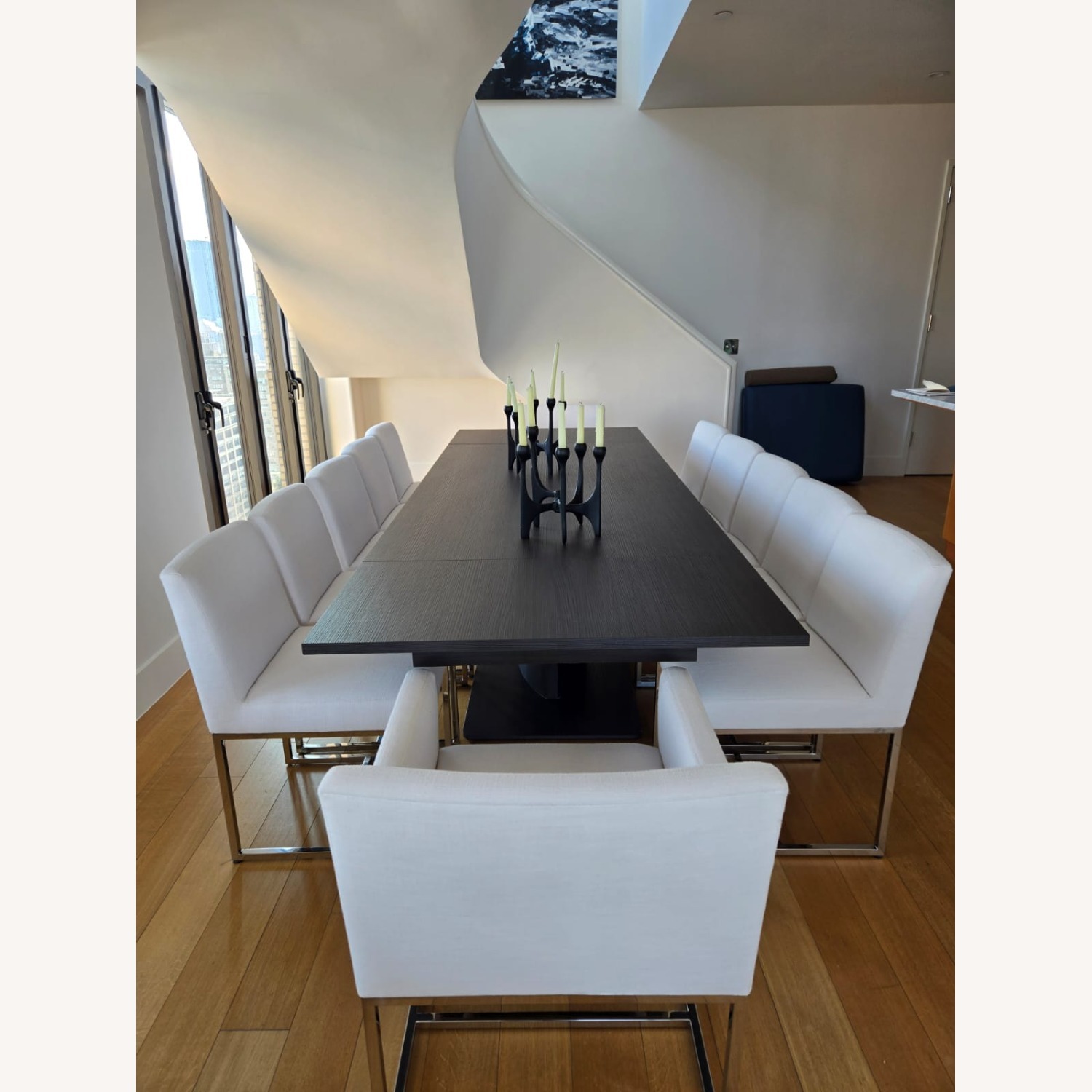 Restoration Hardware Dove Emery Dining Chairs - image-1