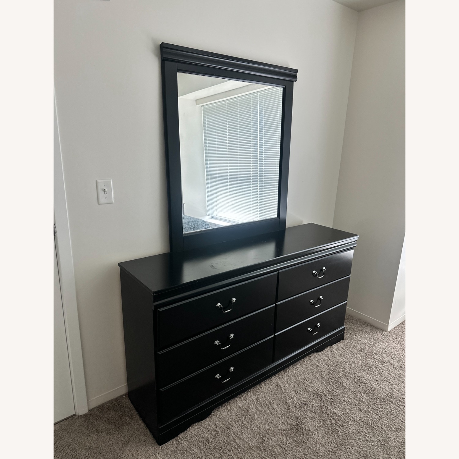 Wayfair Drawer Dresser with Mirror - image-1