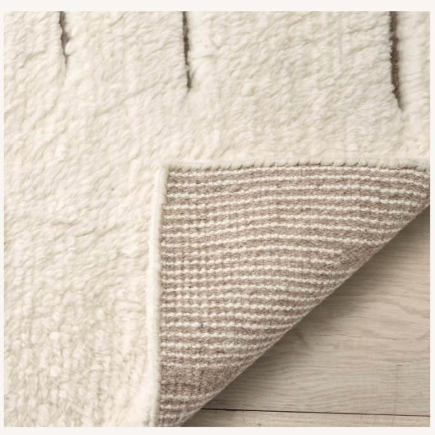 RH Hadya Hand-Knotted Wool Rug – 10x14 W Pad - image-3