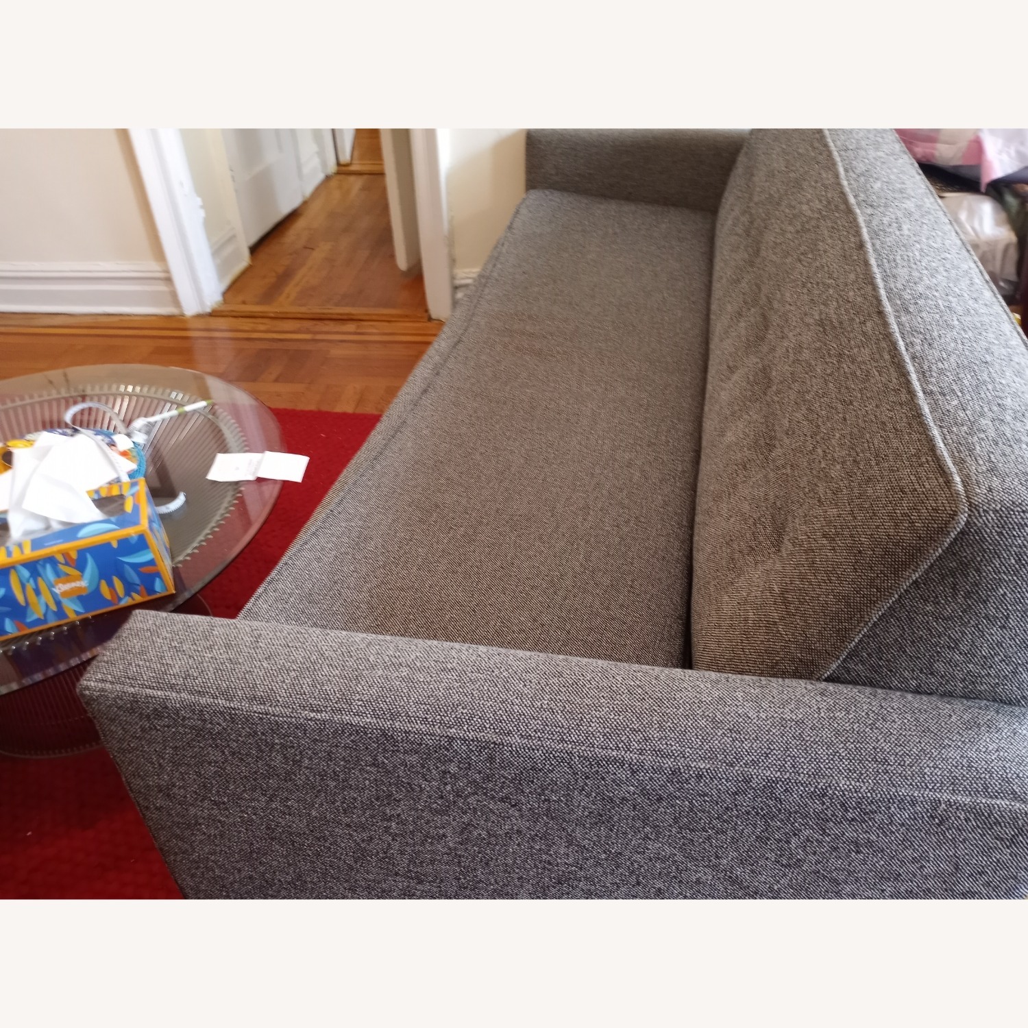 Shenandoah Sofa, 8 ft long. Grey - image-3