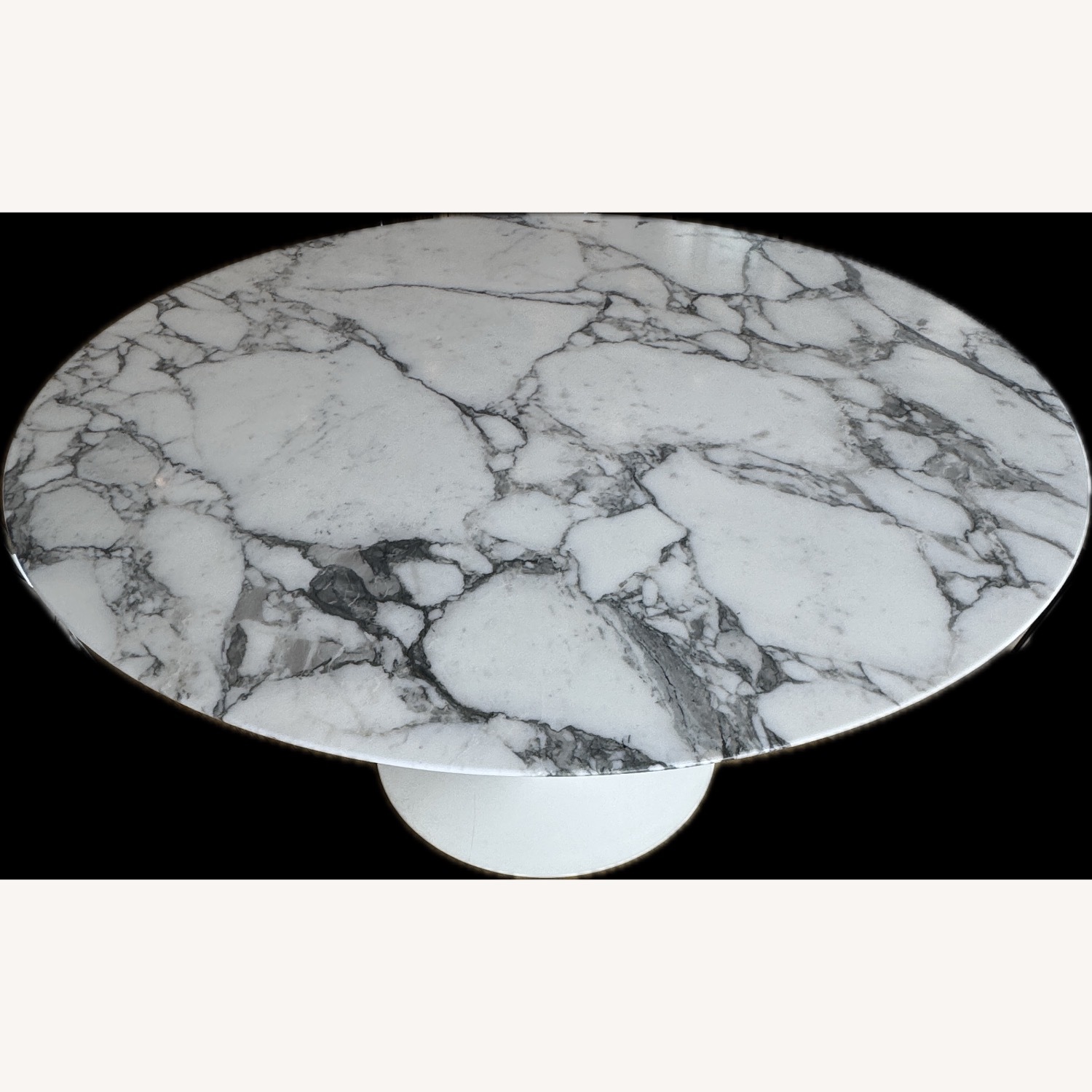 Saarinen Marble Round Dining Table - image-1