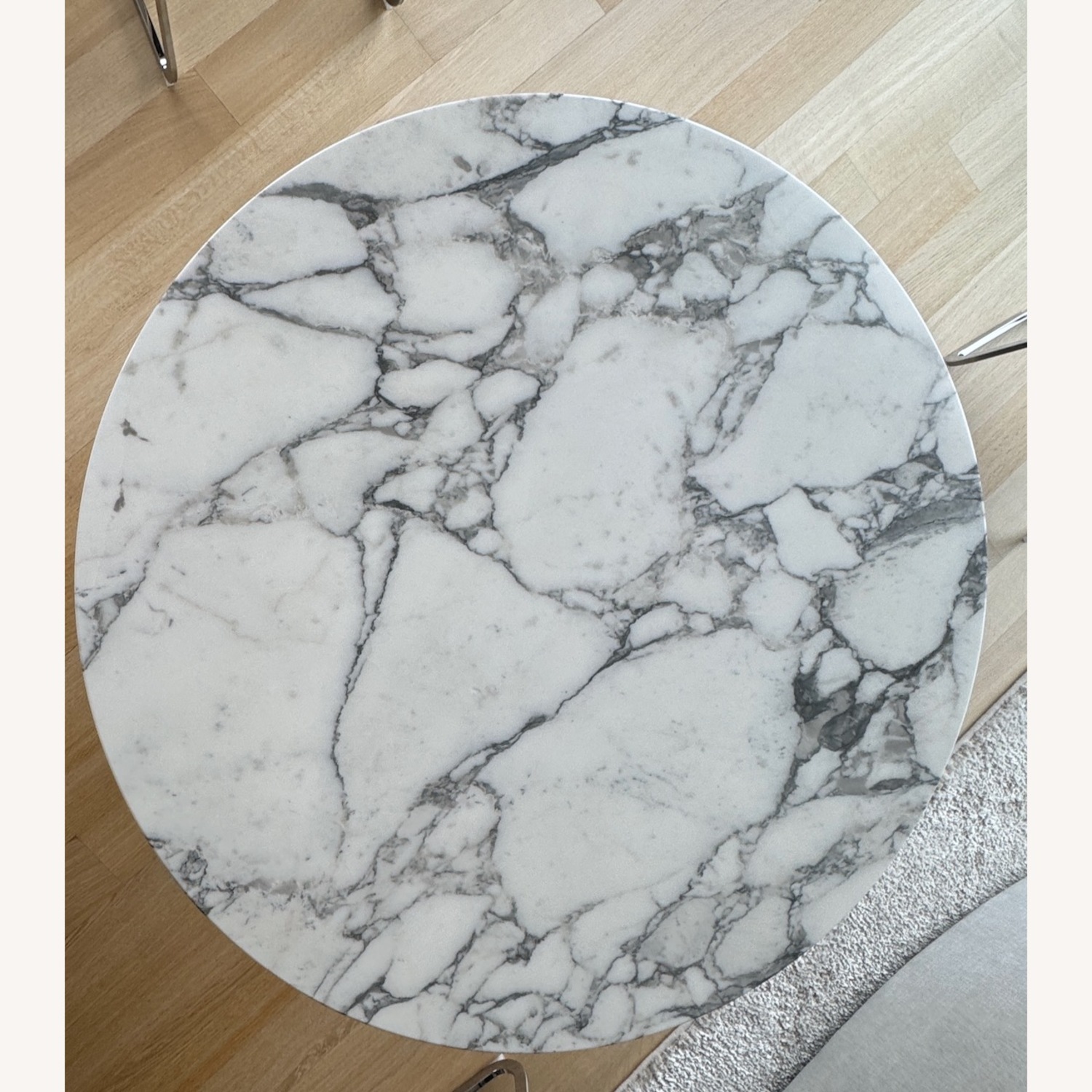Saarinen Marble Round Dining Table - image-6