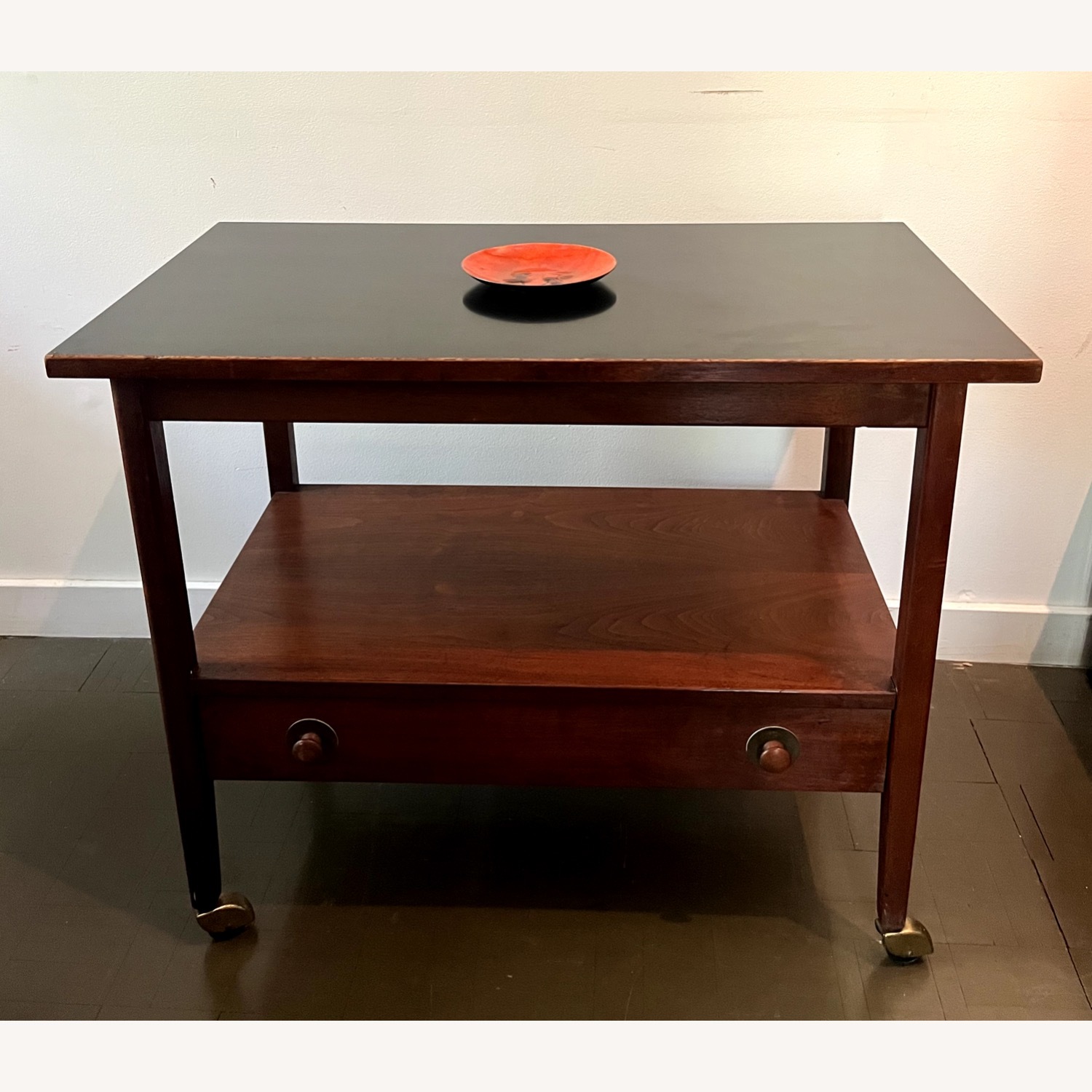 Mid Century Bar Cart / Side Table Danish Style - image-2