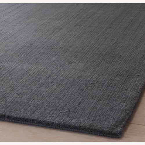 Used RH Mohta Wool Rug – 9x12 – Grey  for sale on AptDeco