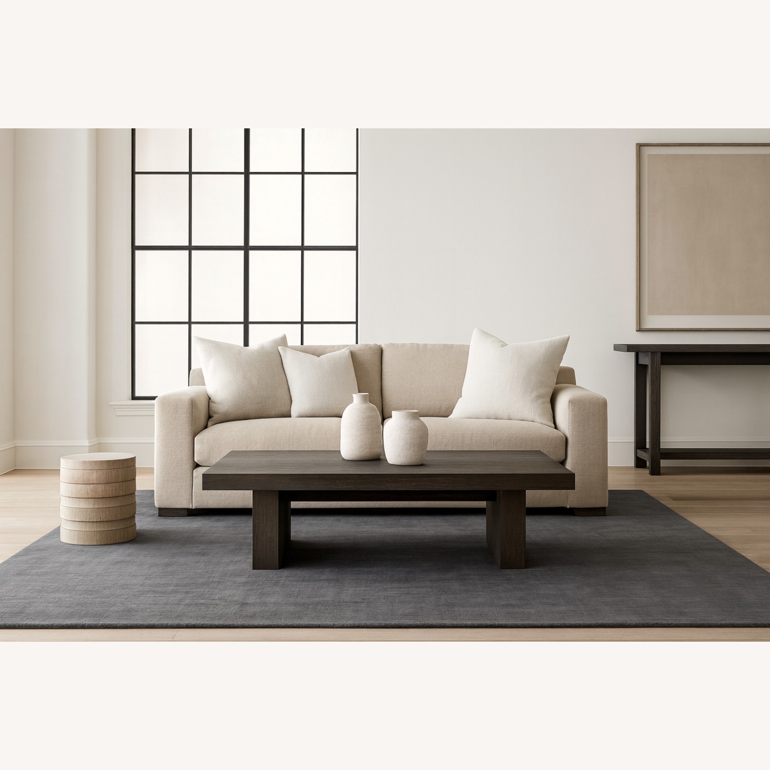 RH Mohta Wool Rug – 9x12 – Grey - image-0