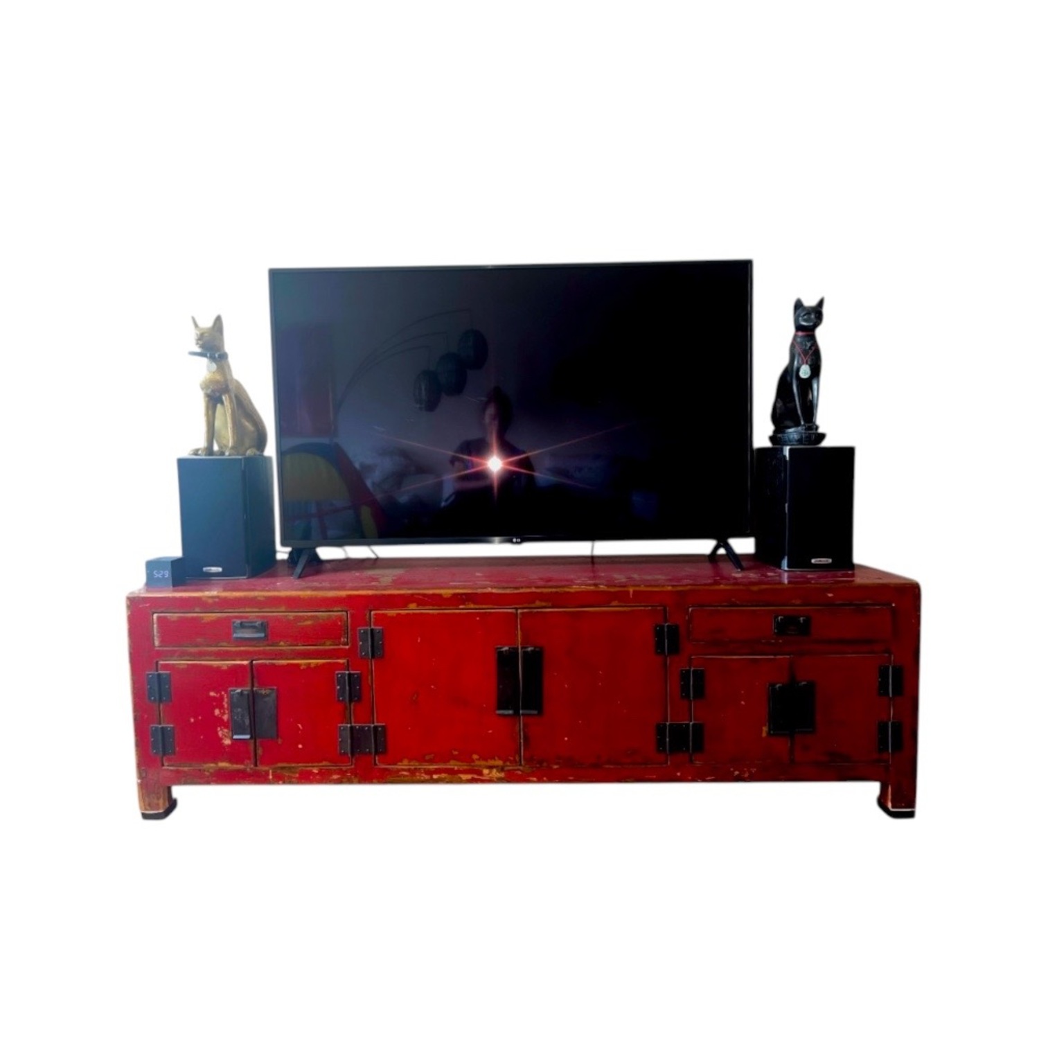 ABC Asian Media Console TV Stand - image-1