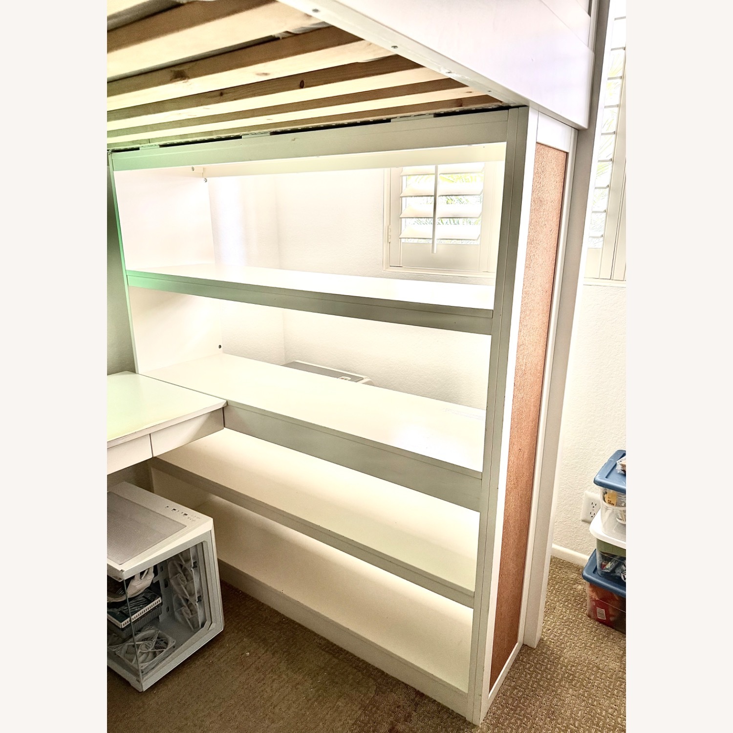 Pottery Barn Sleep/Study Loft Bed Size Full - image-3