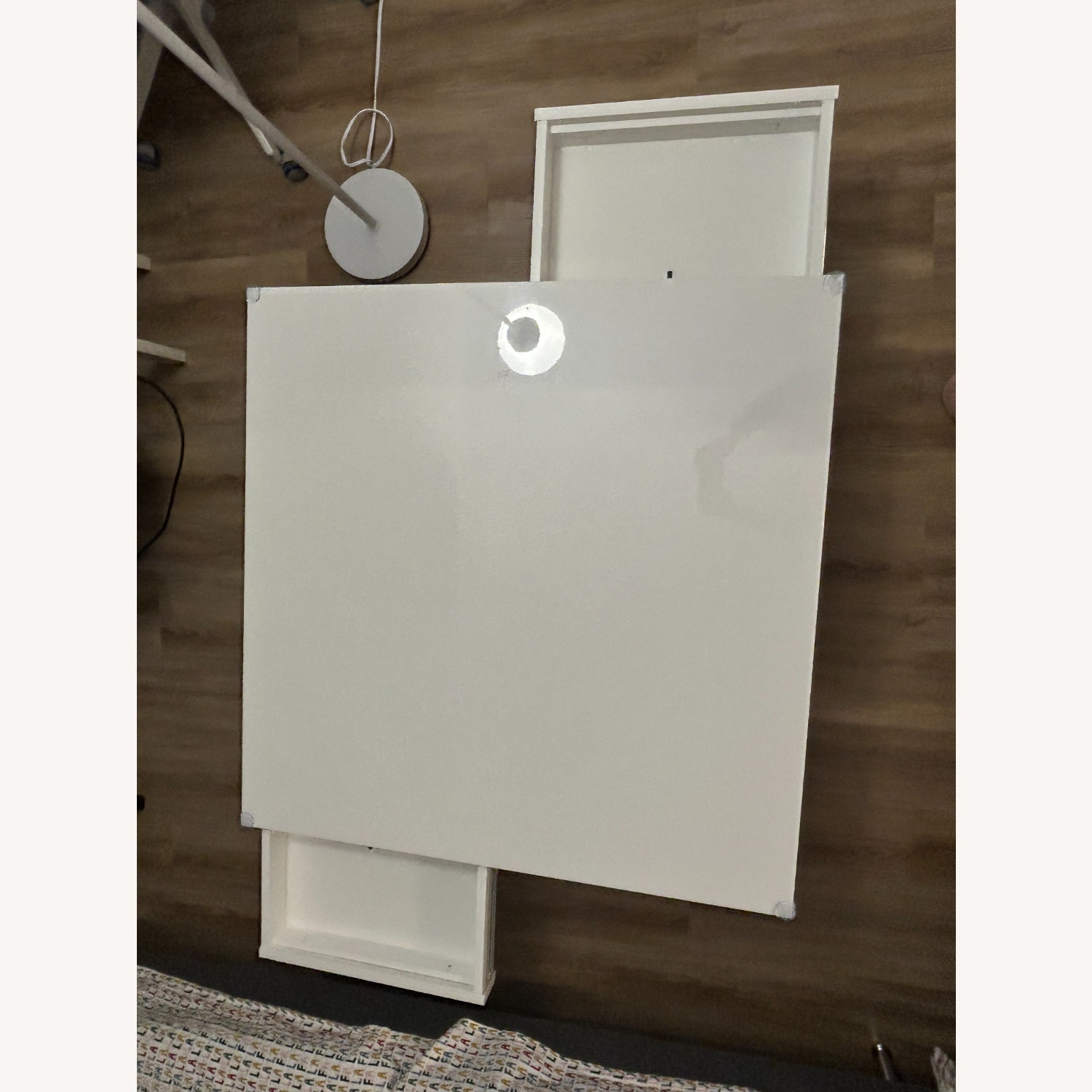 IKEA Tofteryd High Gloss White Coffee Table - image-6