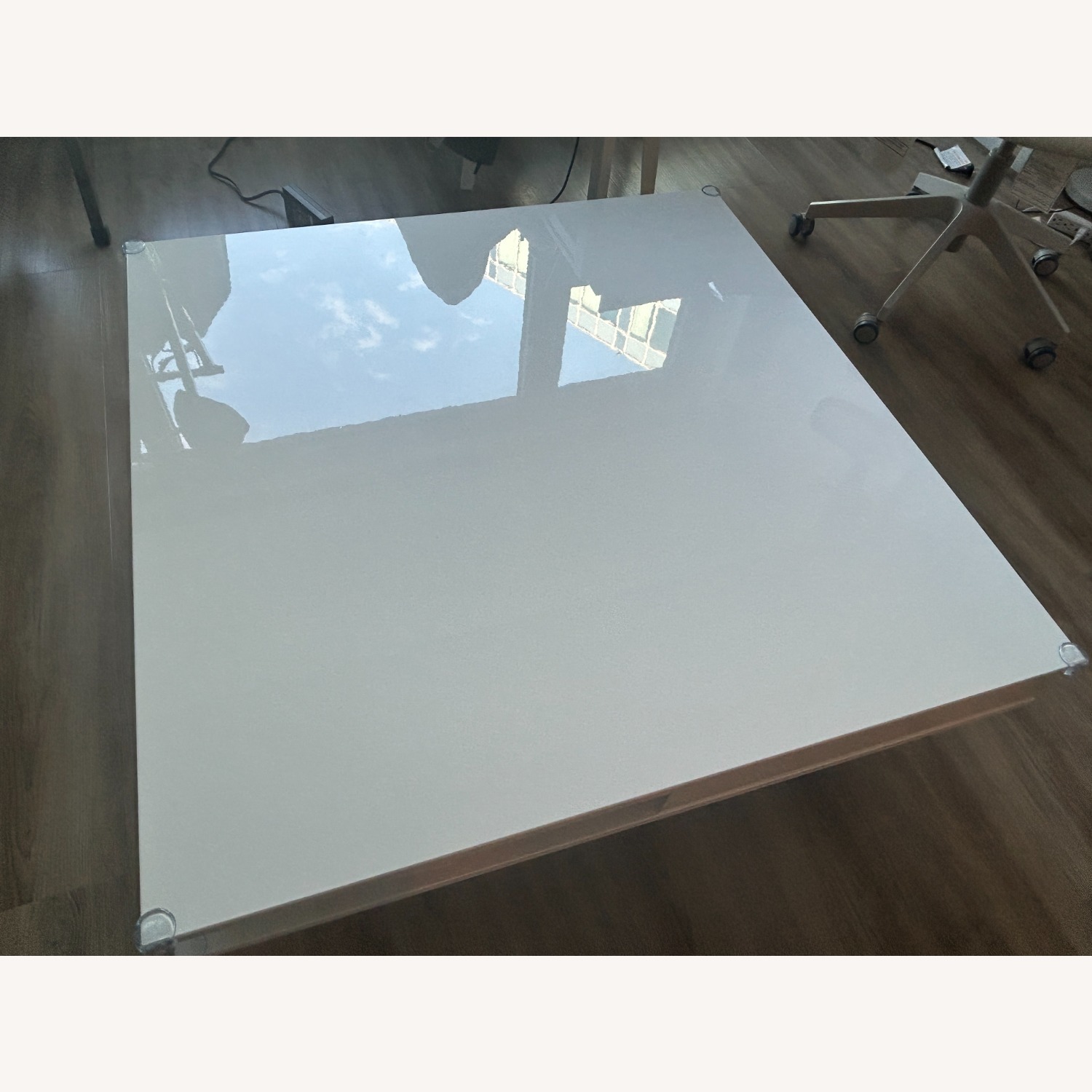 IKEA Tofteryd High Gloss White Coffee Table - image-1