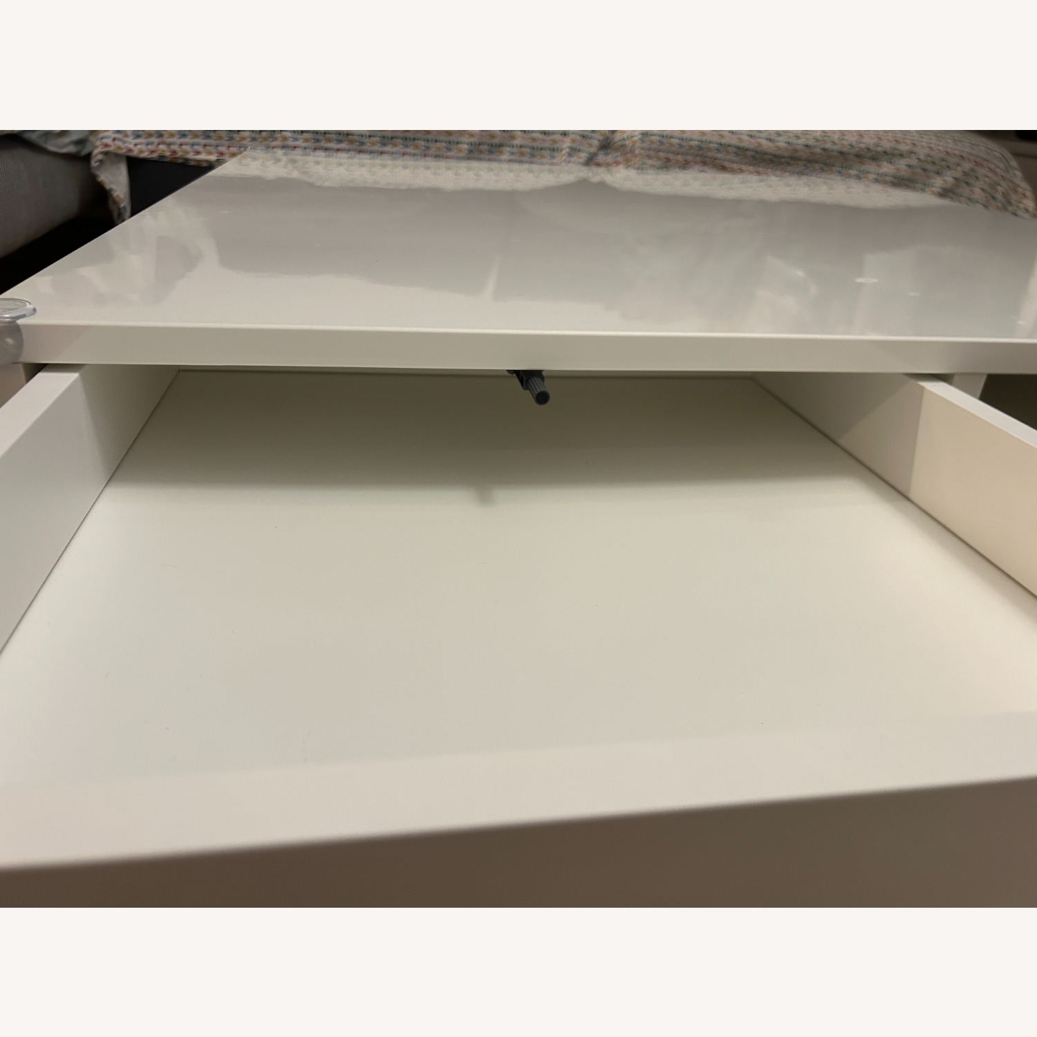 IKEA Tofteryd High Gloss White Coffee Table - image-4