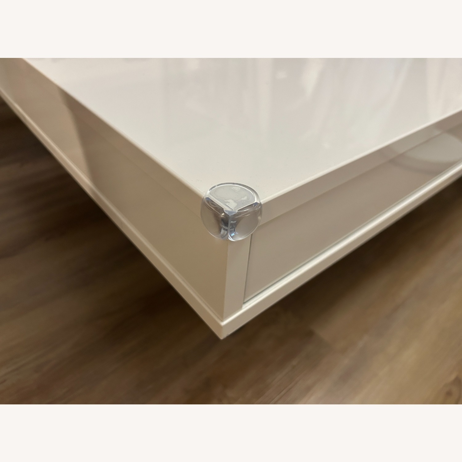 IKEA Tofteryd High Gloss White Coffee Table - image-3