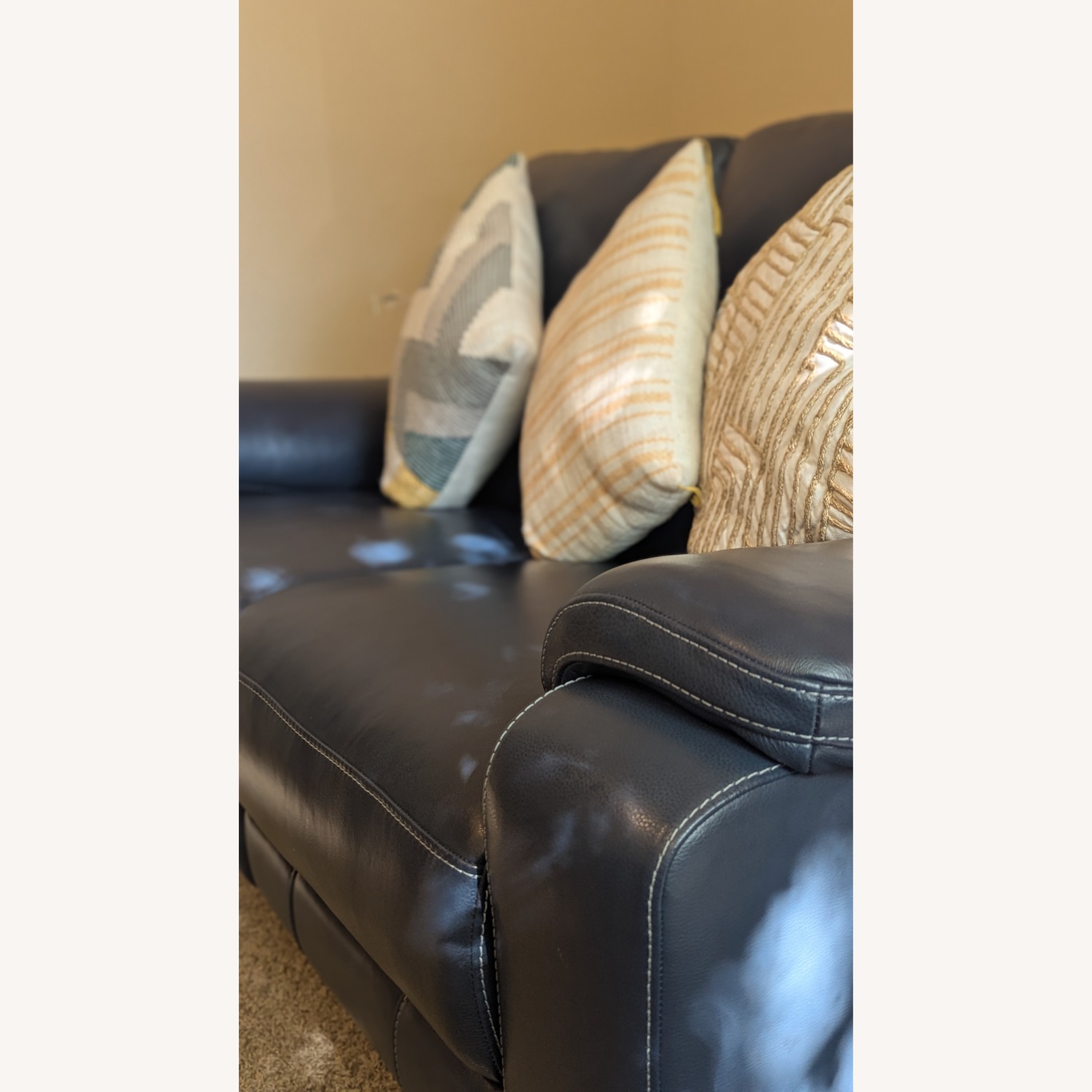 Indigo Power Reclining Loveseat - image-6