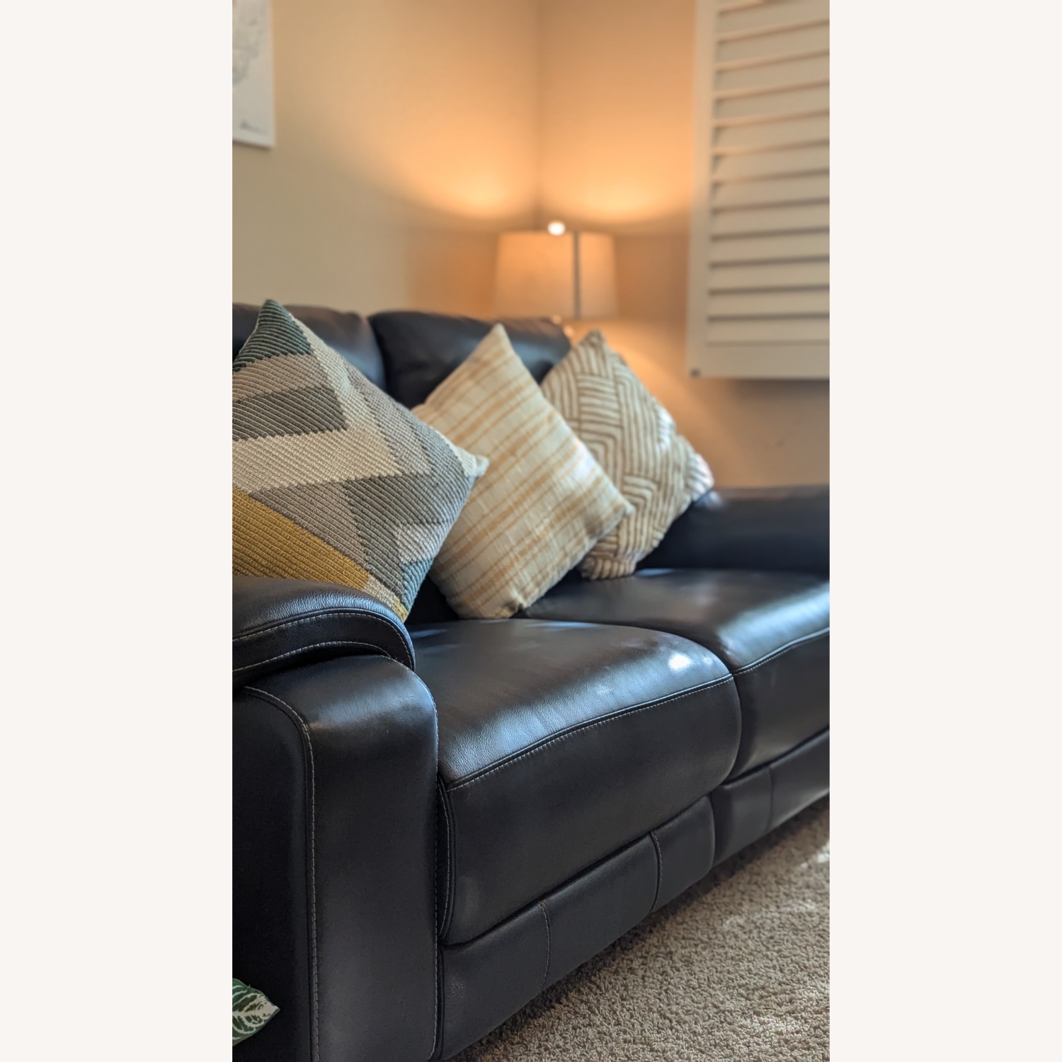 Indigo Power Reclining Loveseat - image-2