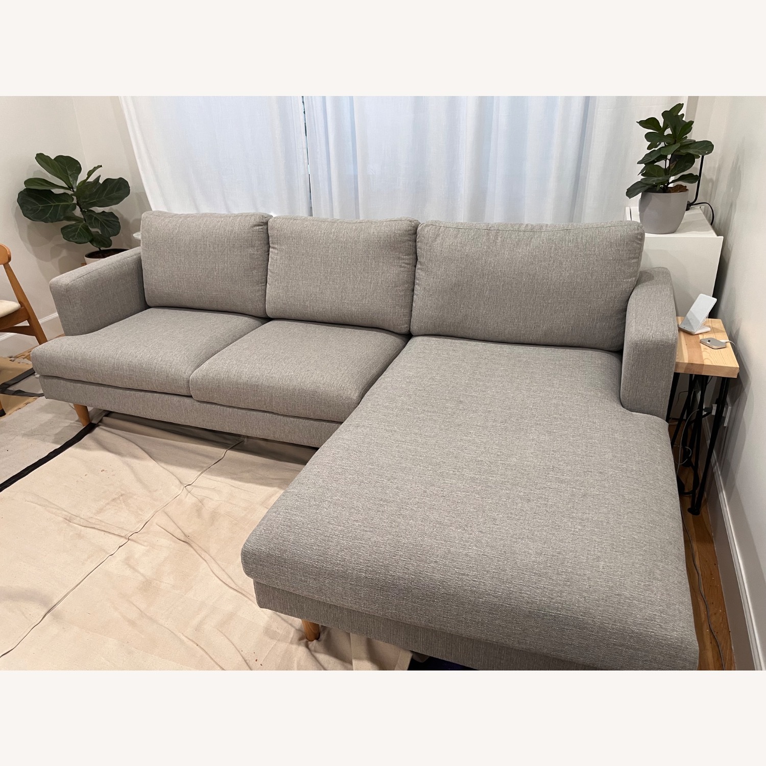 Castlery Tana Chaise Sectional Sofa - Right Facing - image-4