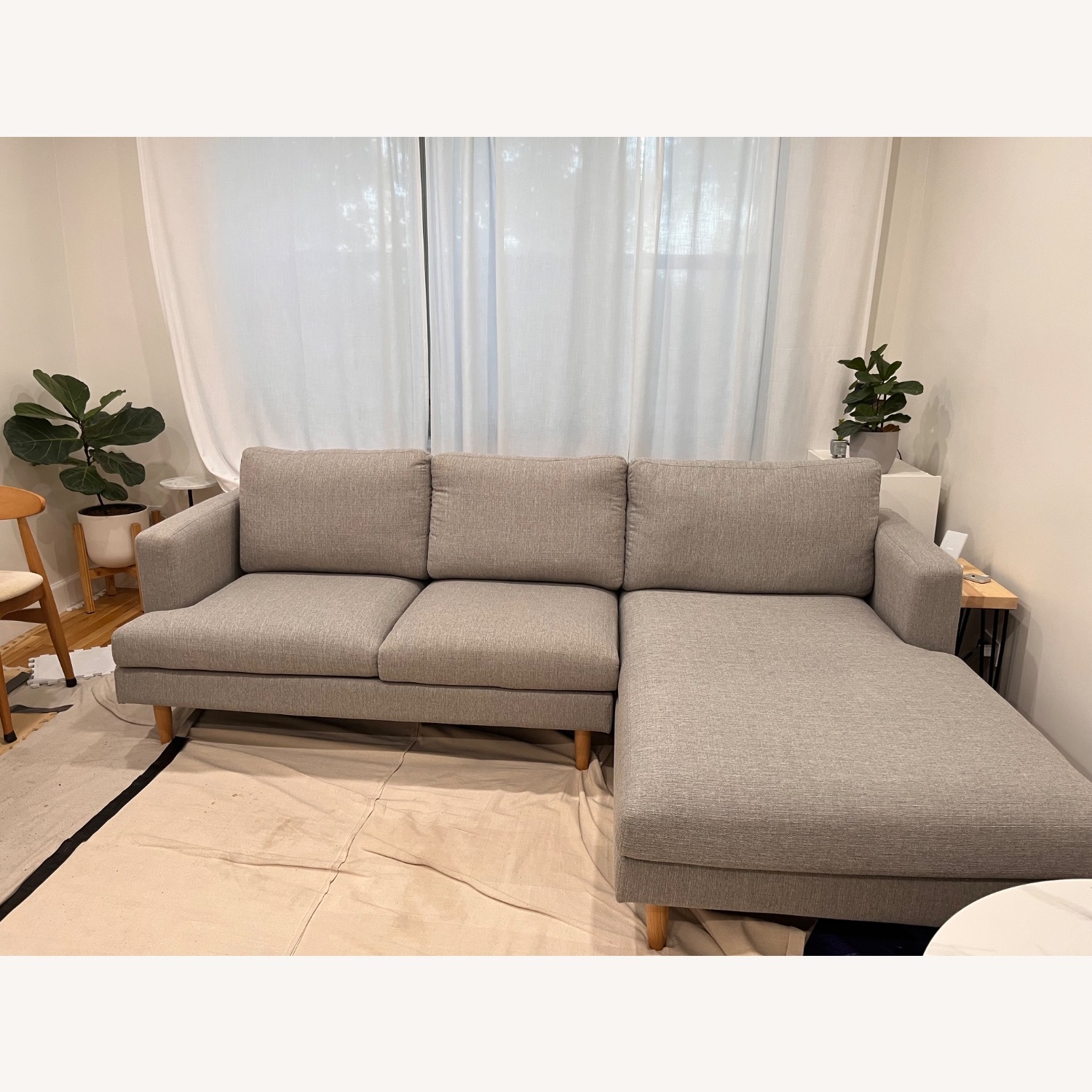 Castlery Tana Chaise Sectional Sofa - Right Facing - image-2