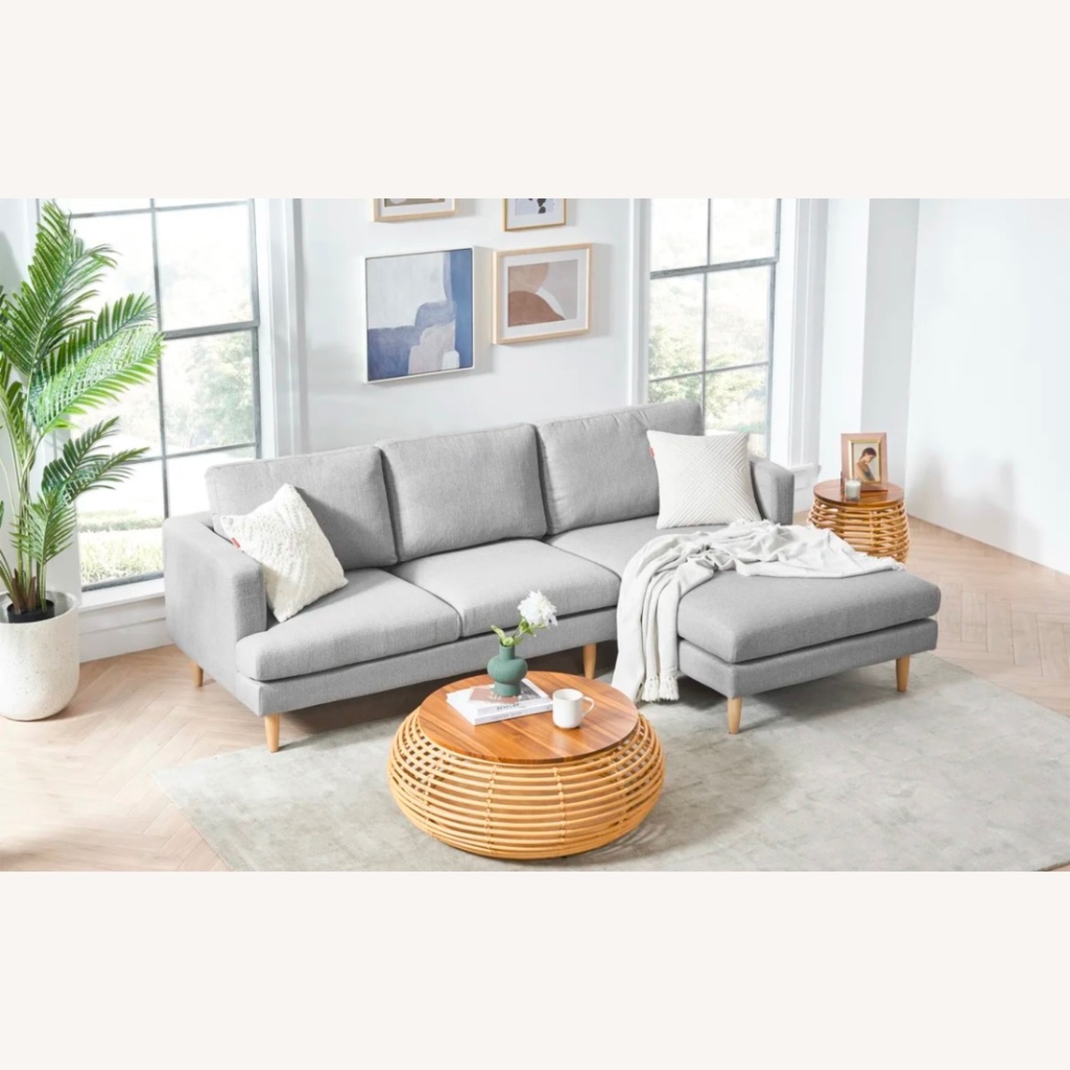 Castlery Tana Chaise Sectional Sofa - Right Facing - image-9