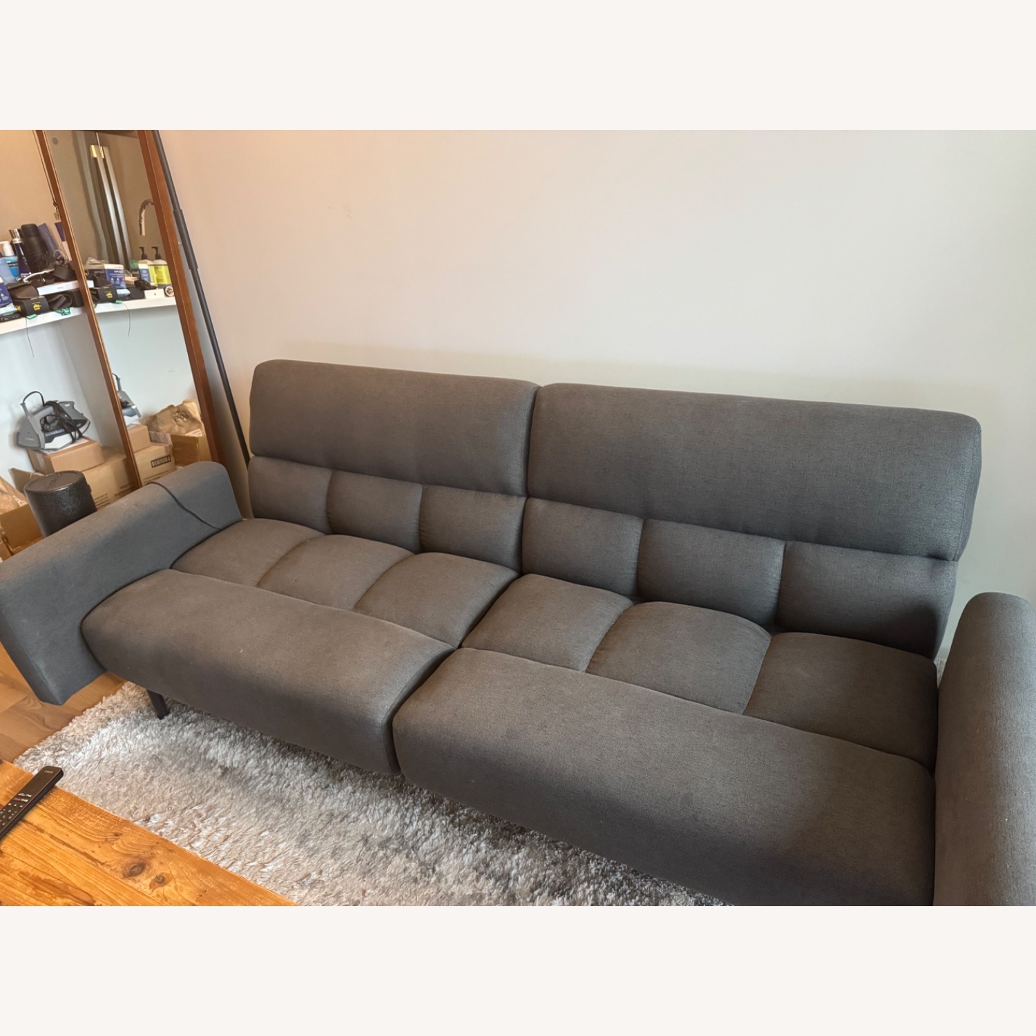 Ollie Futon Sofa Bed with Box Tufting - image-2