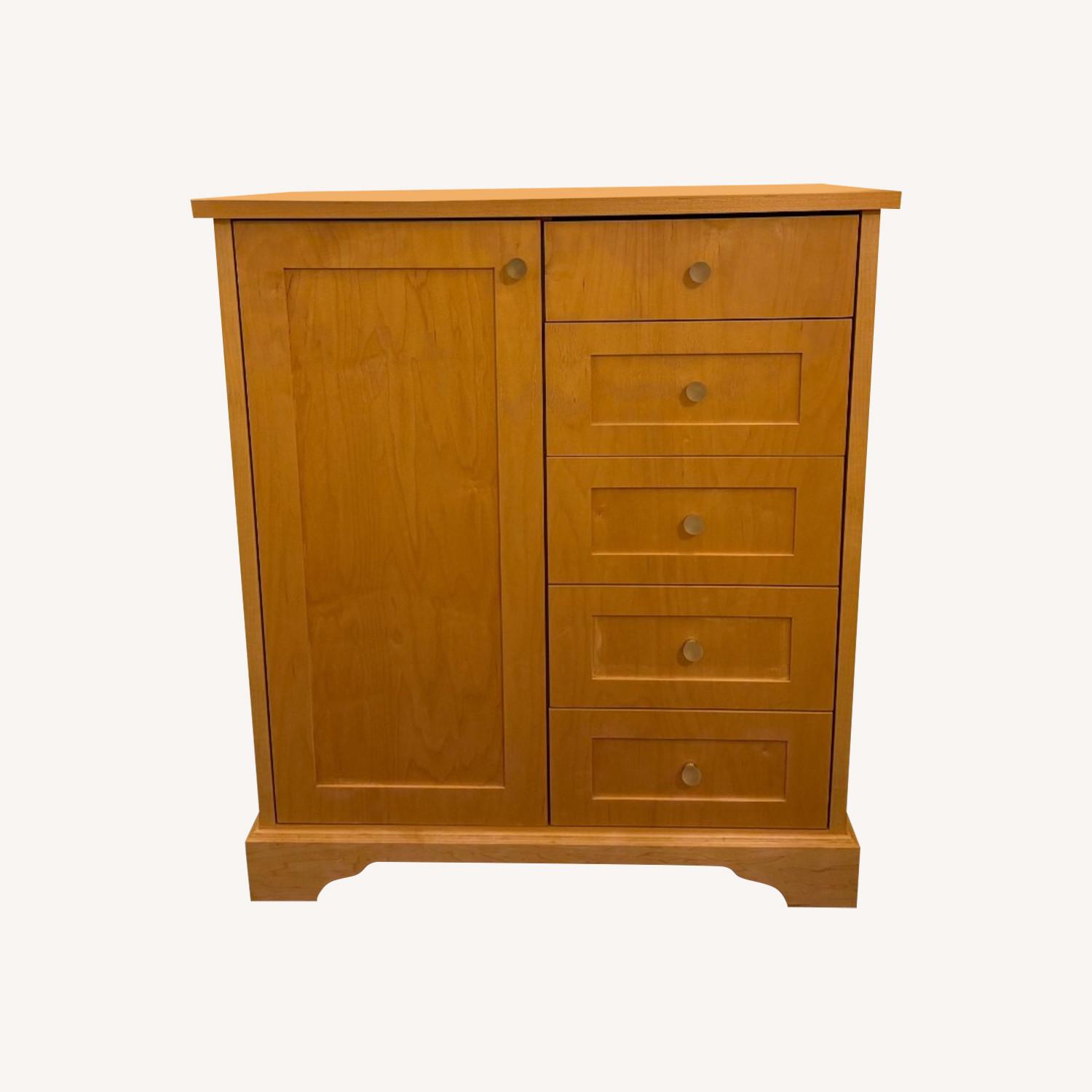 Solid Maple Console for Storage - image-0