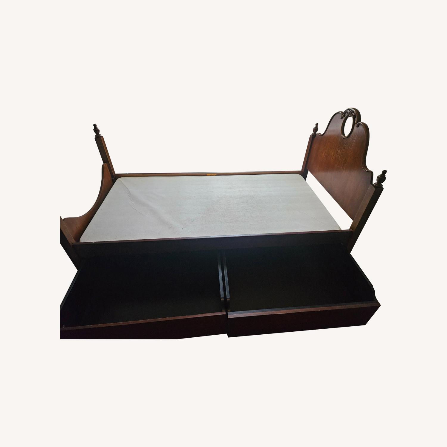 Under Storage Twin Bed Frame - image-0