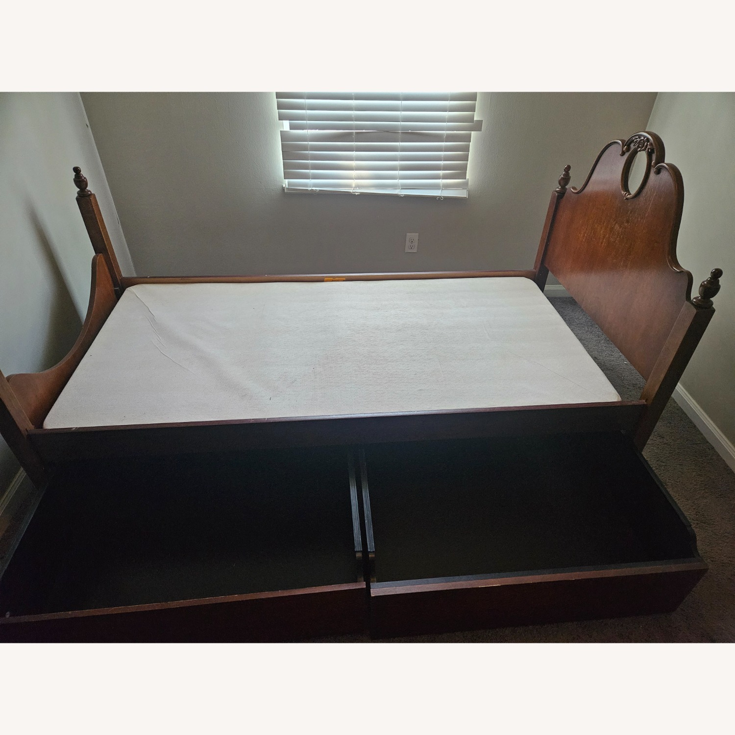 Under Storage Twin Bed Frame - image-1