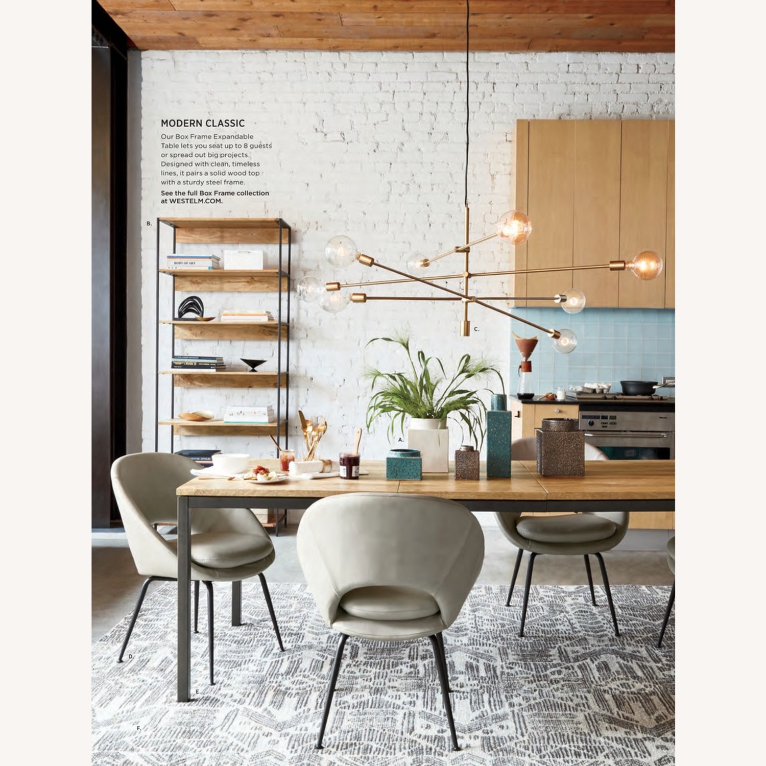 West Elm Expandable Dining Table - image-12