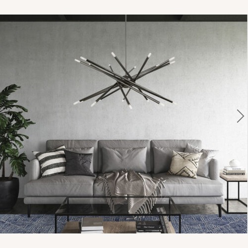Used Livex Lighting Soho 20-Light Black for sale on AptDeco