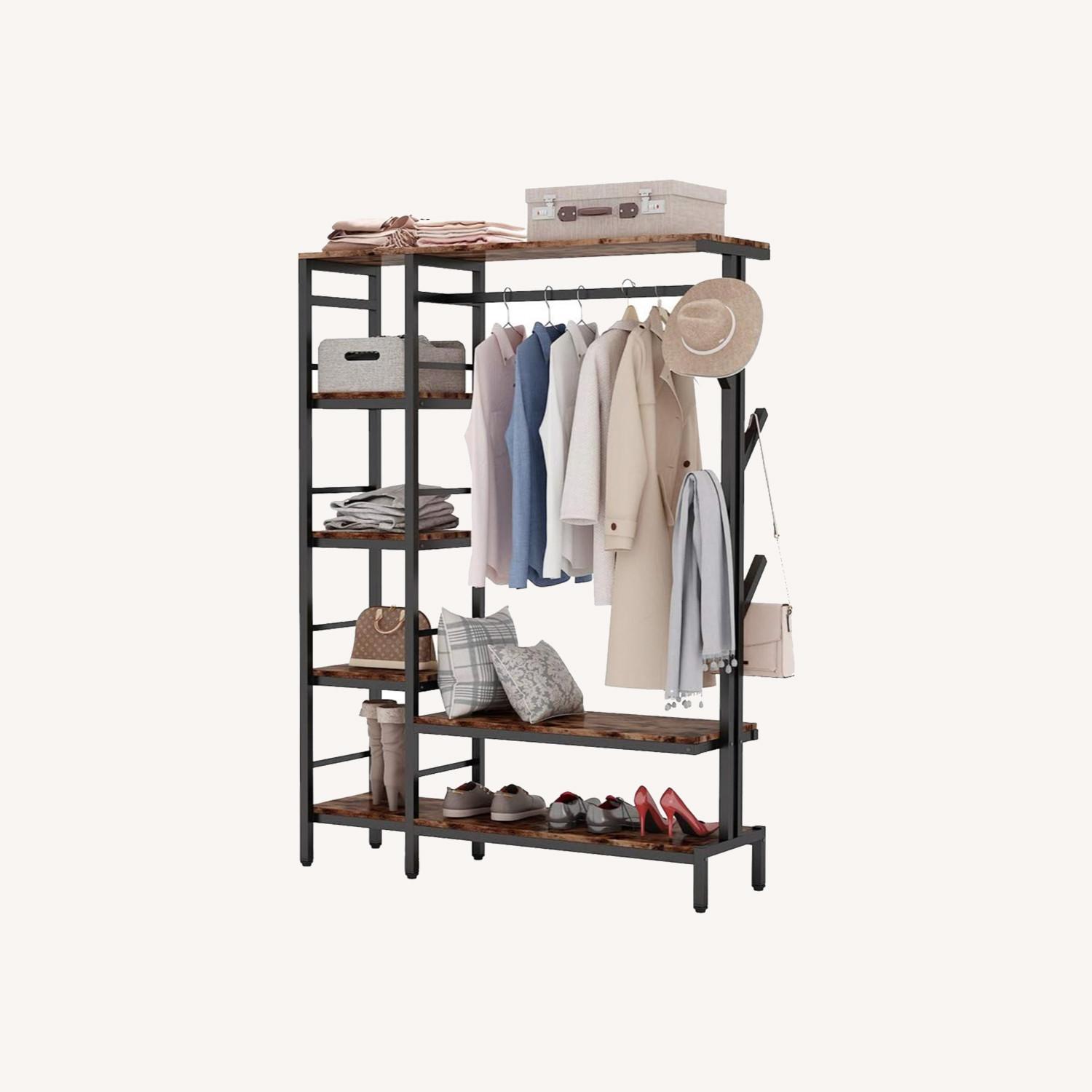 Freestanding Open Closet System - image-0