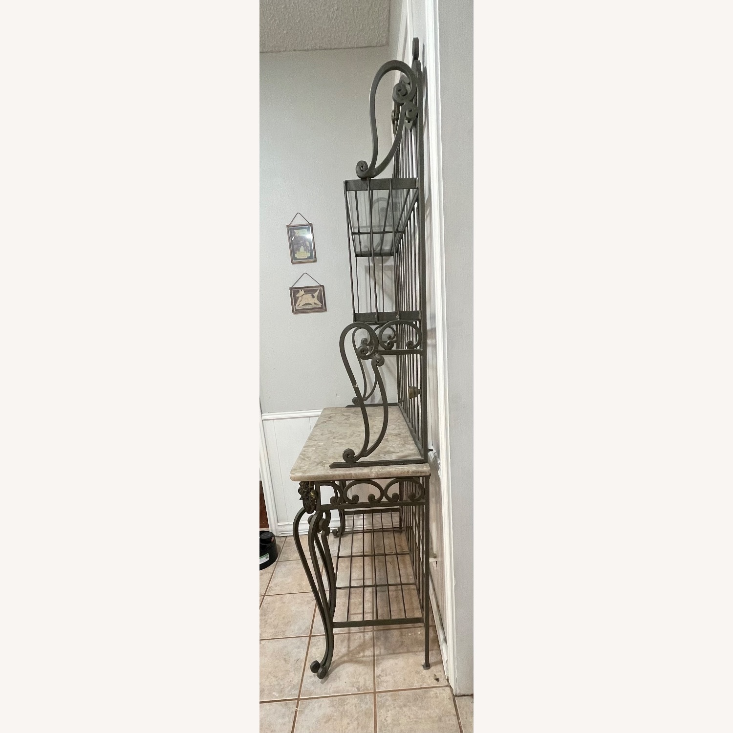 Marble & Glass Baker's Rack - image-3