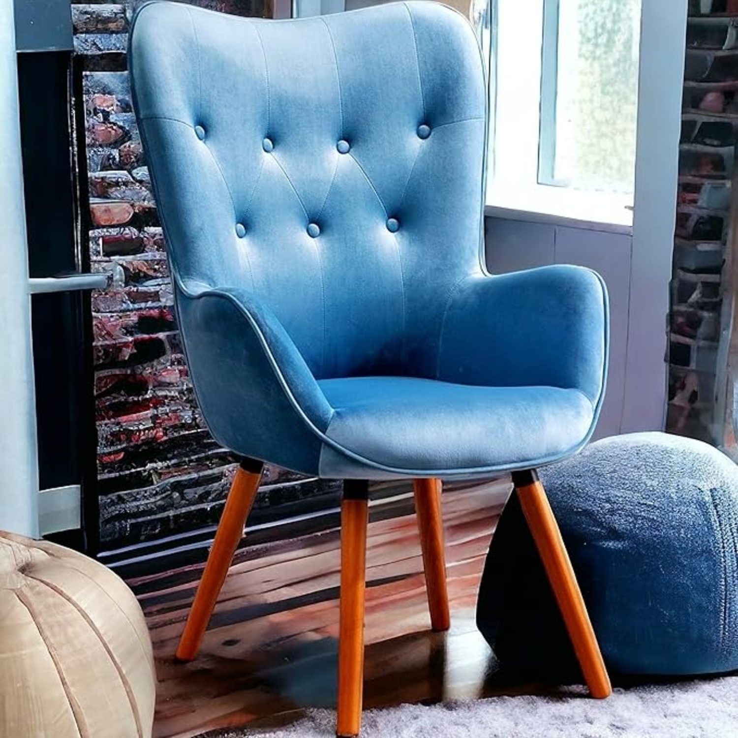 Velasquez, Chair, Regular, Blue - image-4