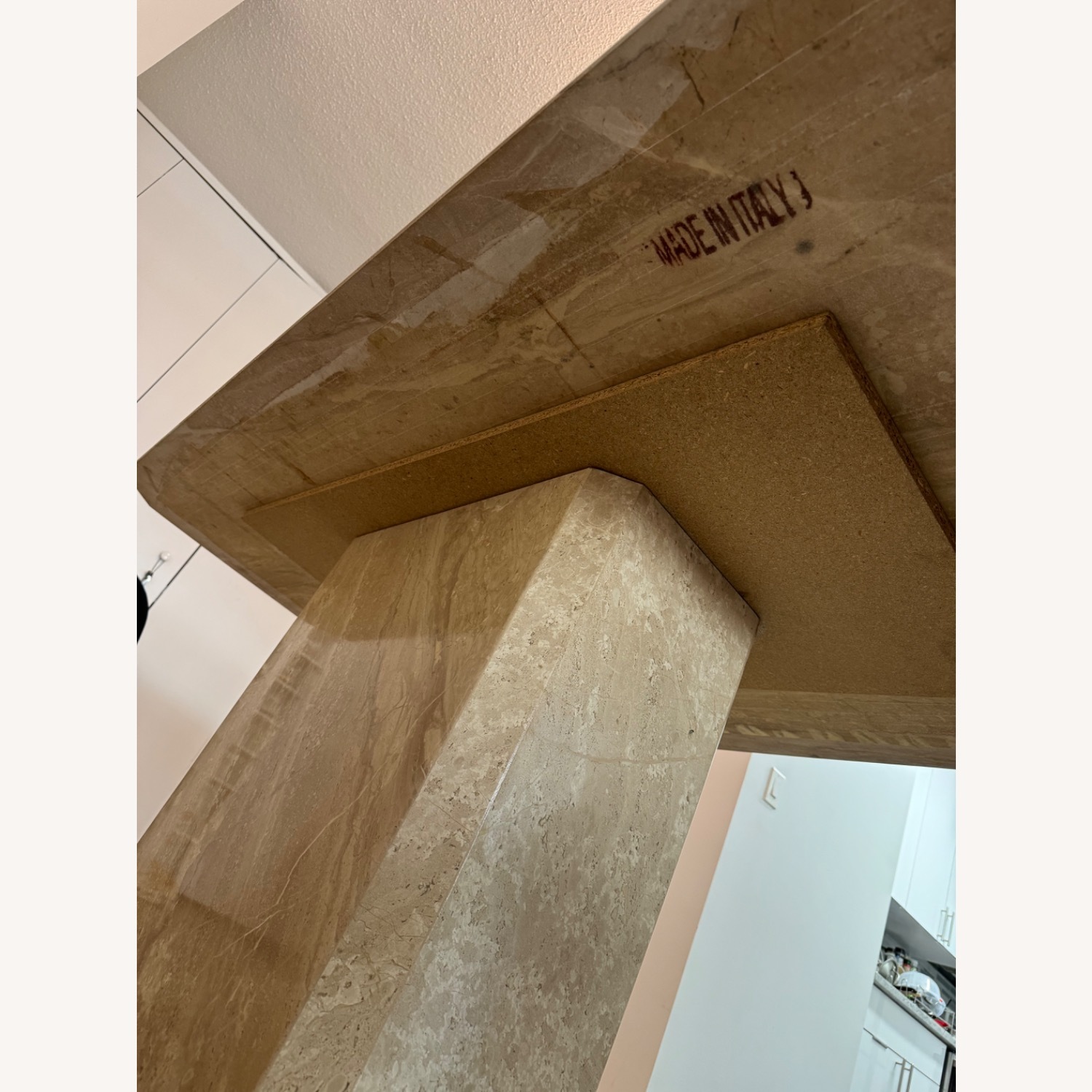 Stone International Italian Marble Dining Table - image-6