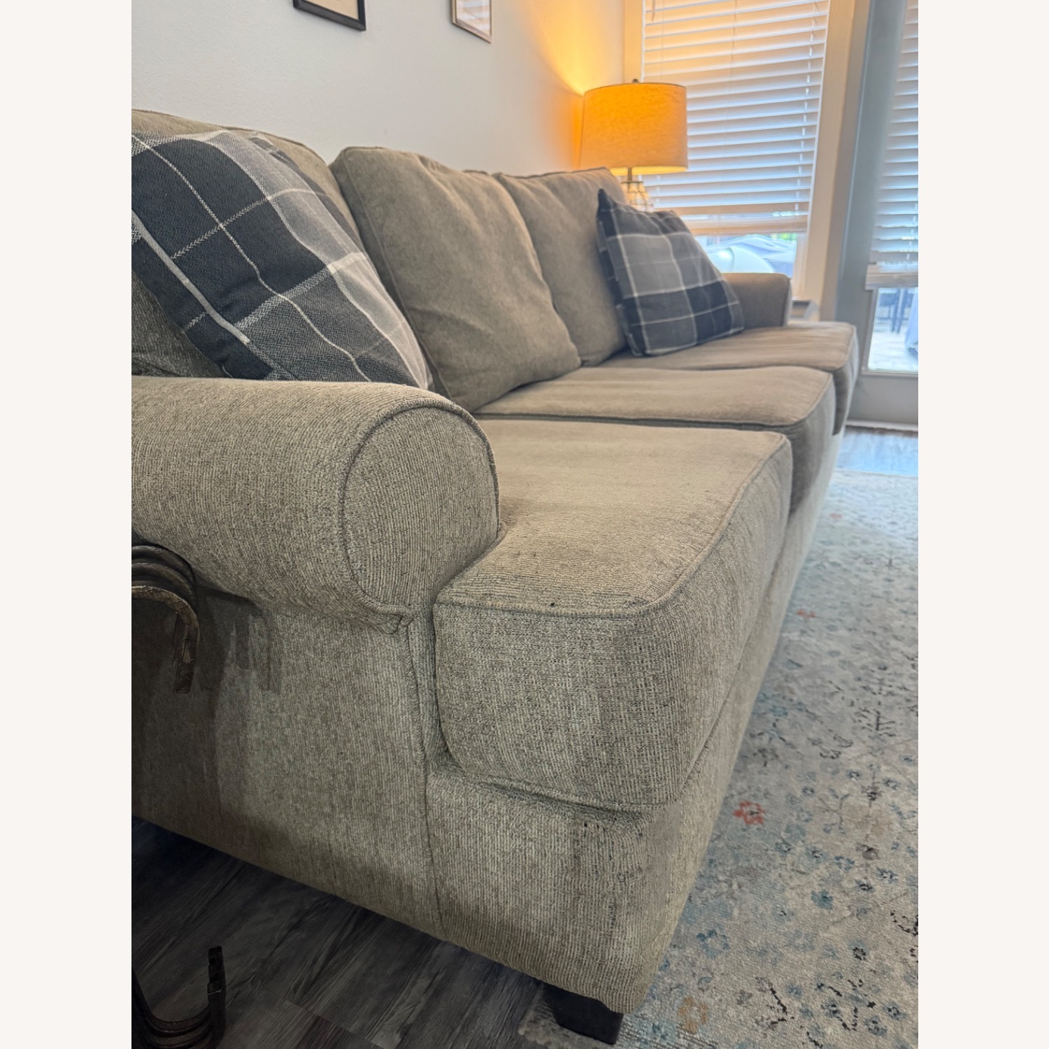 Light Brown Sofa - image-3