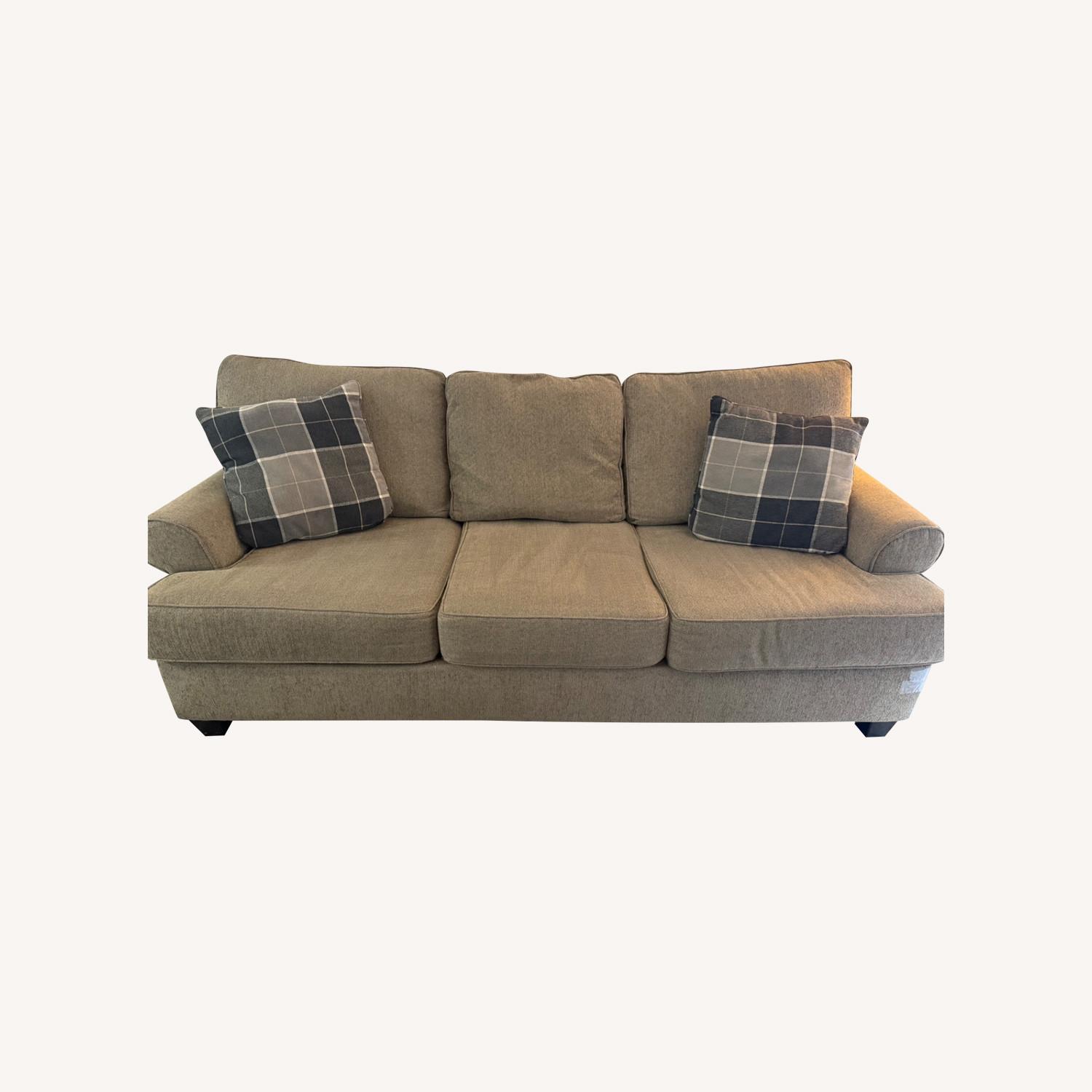 Light Brown Sofa - image-0