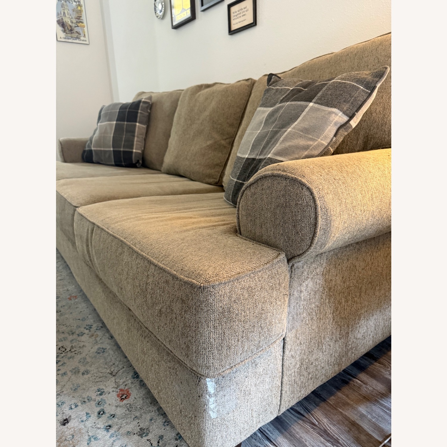 Light Brown Sofa - image-2