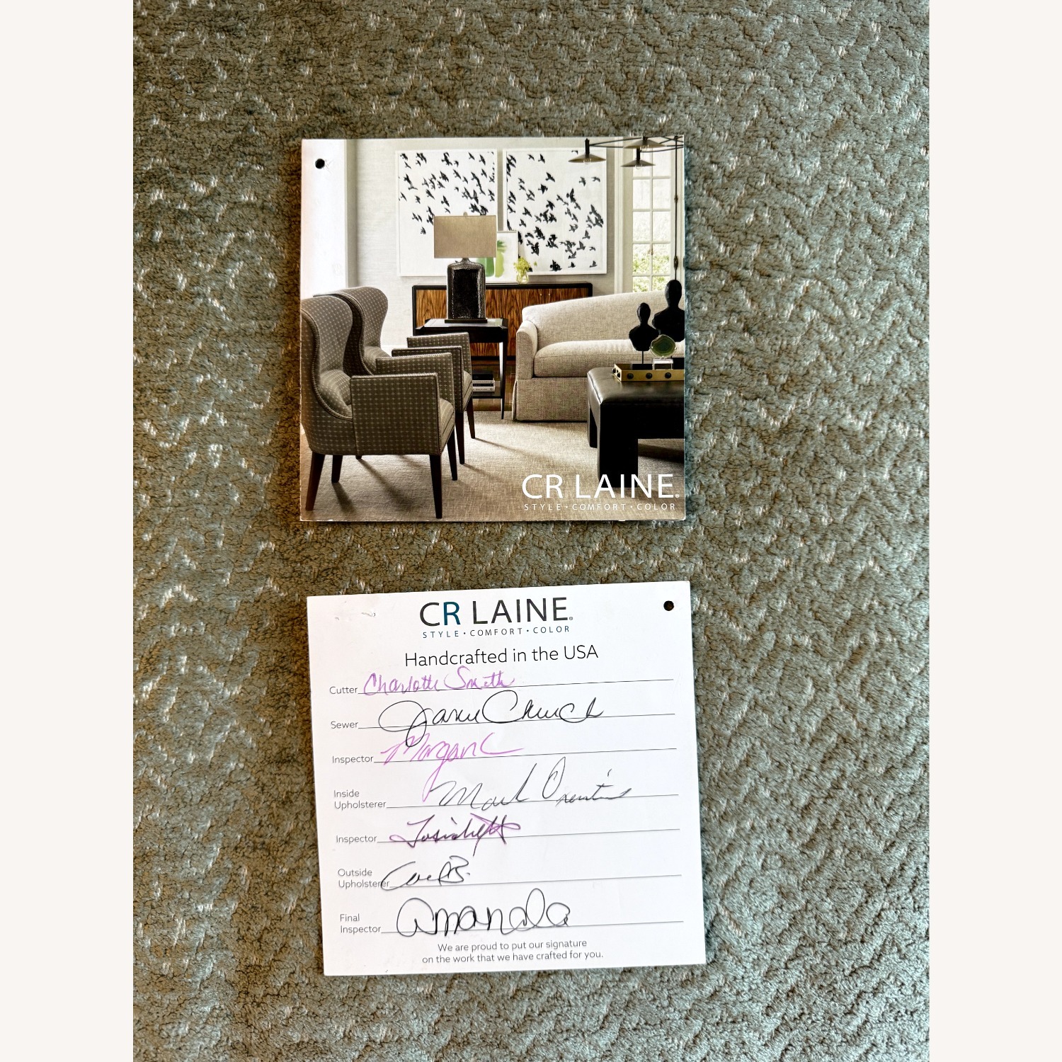 CR Laine Studio Sofa, Light Green - image-6