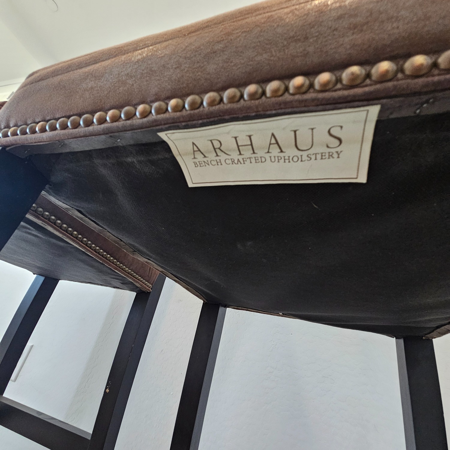 Arhaus Pub Table and Bar Stools - image-2