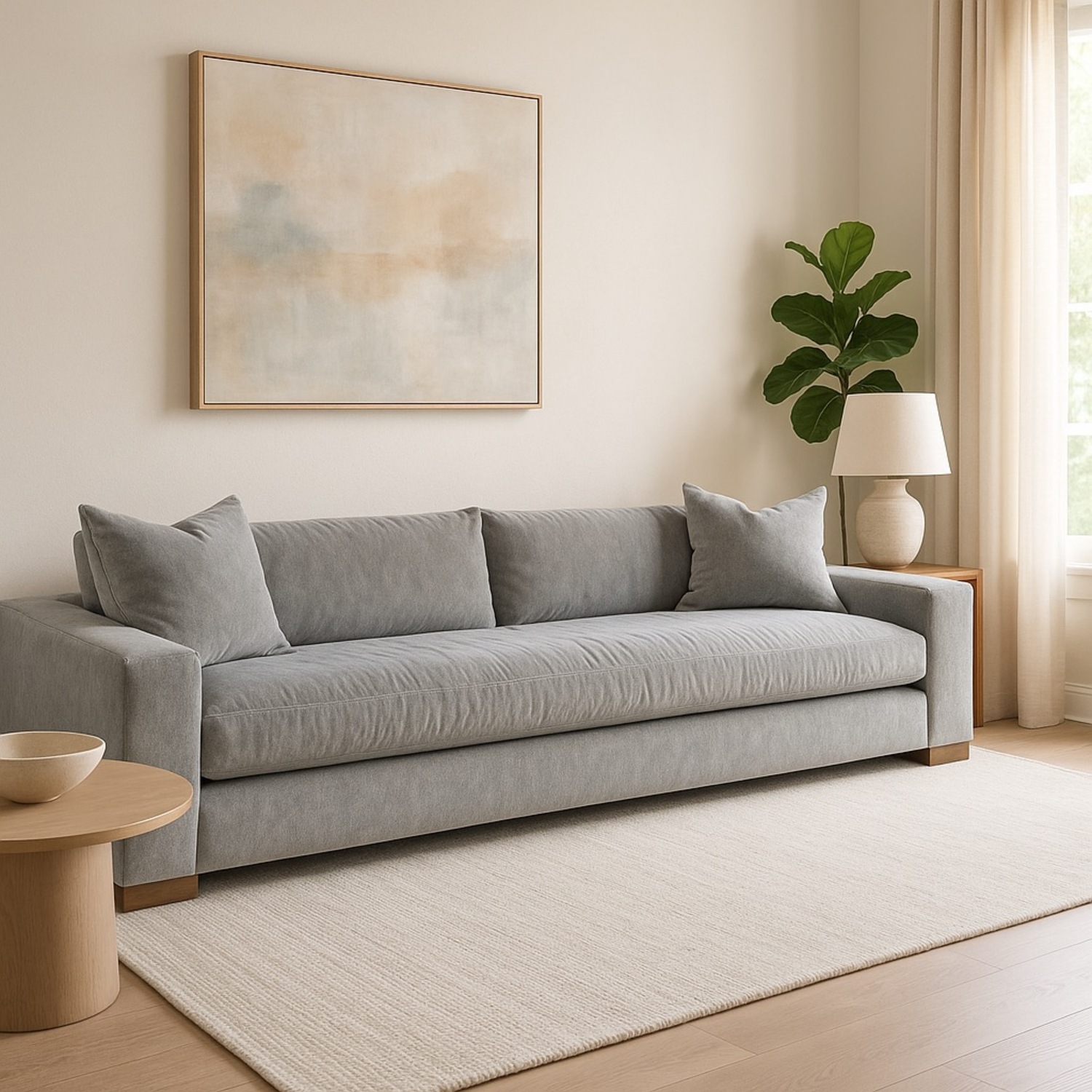 Vanguard Burke Extended Sofa (Crypton Fabric) - image-1